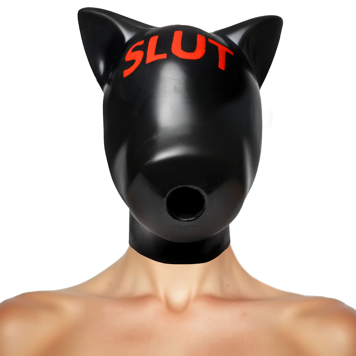 Slut Silicone Sensory Hood – hood and blindfold (view 5)