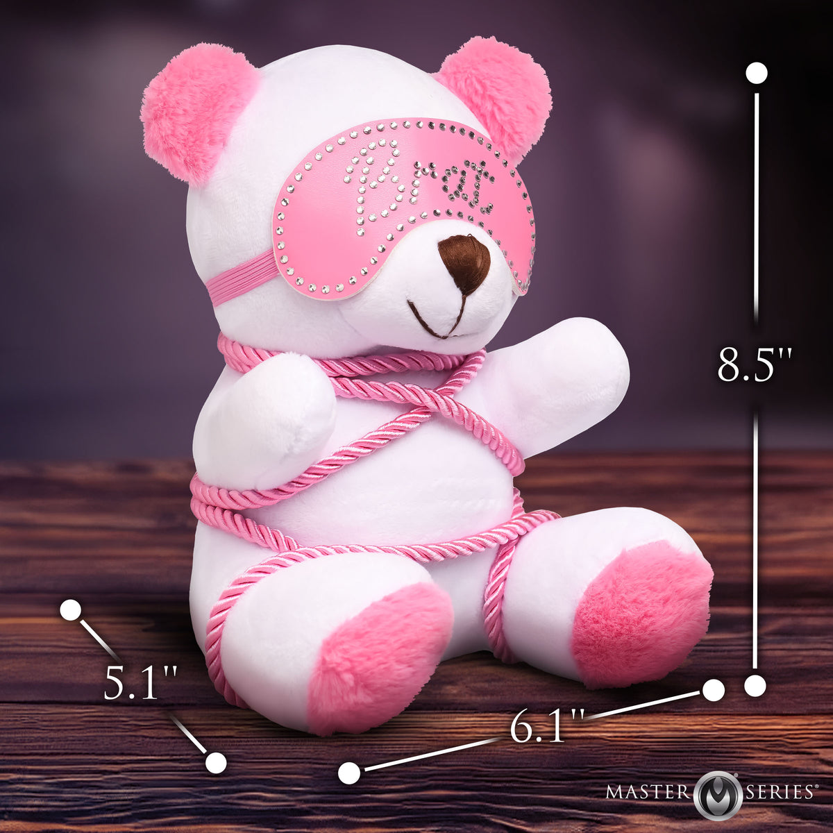Brat Bondage Bear – restraints and cuffs, Glass (view 5)