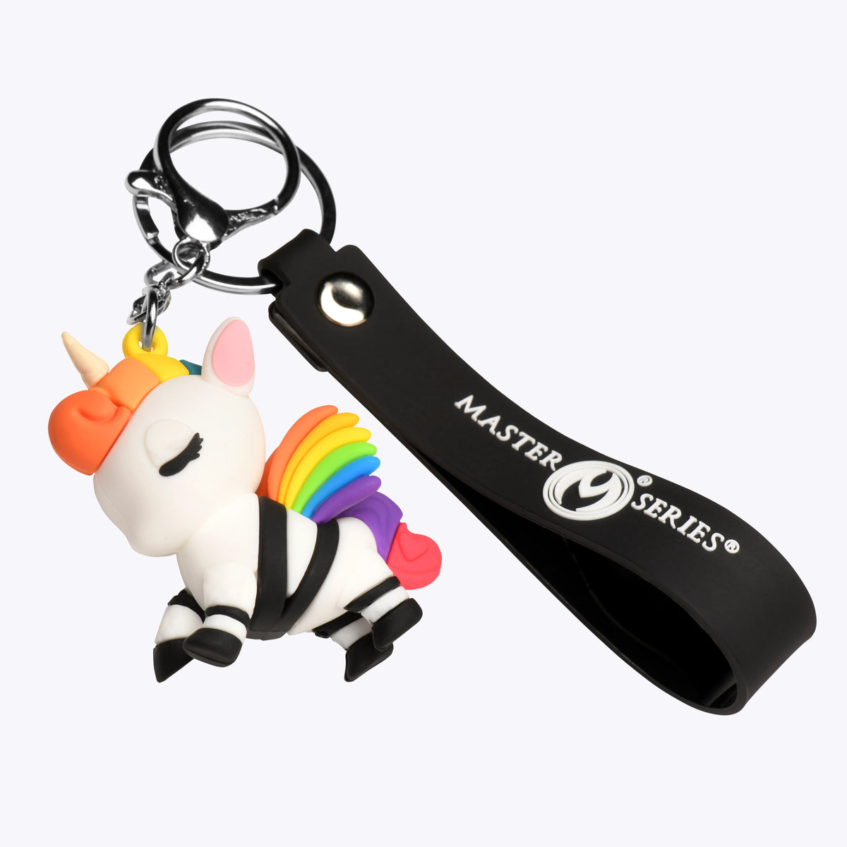 New Bondage Unicorn Keychain, Metal (view 5)