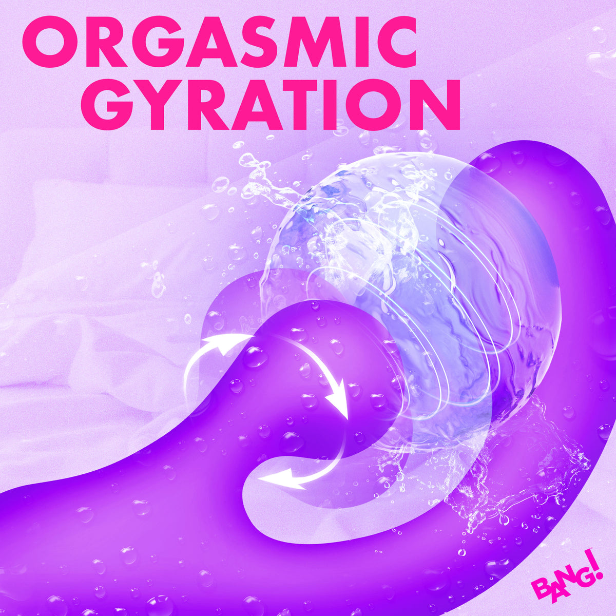 Gyro Rabbit Silicone Vibrator - Purple – rabbit vibrator, Silicone (view 3)