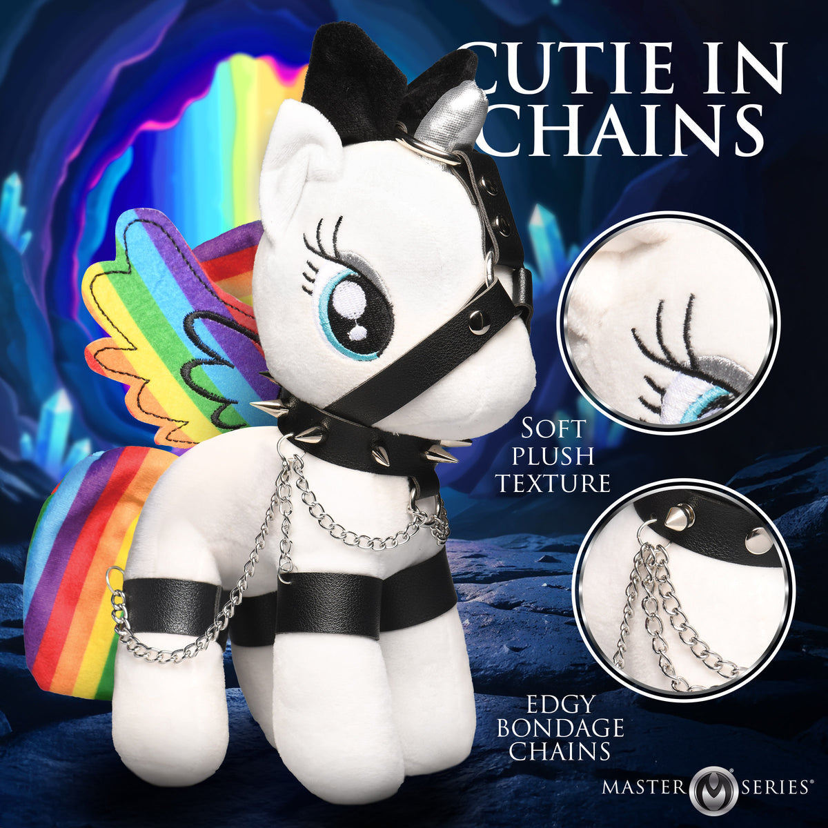 Prism Pearl Bondage Pony – restraints and cuffs, Metal (view 3)