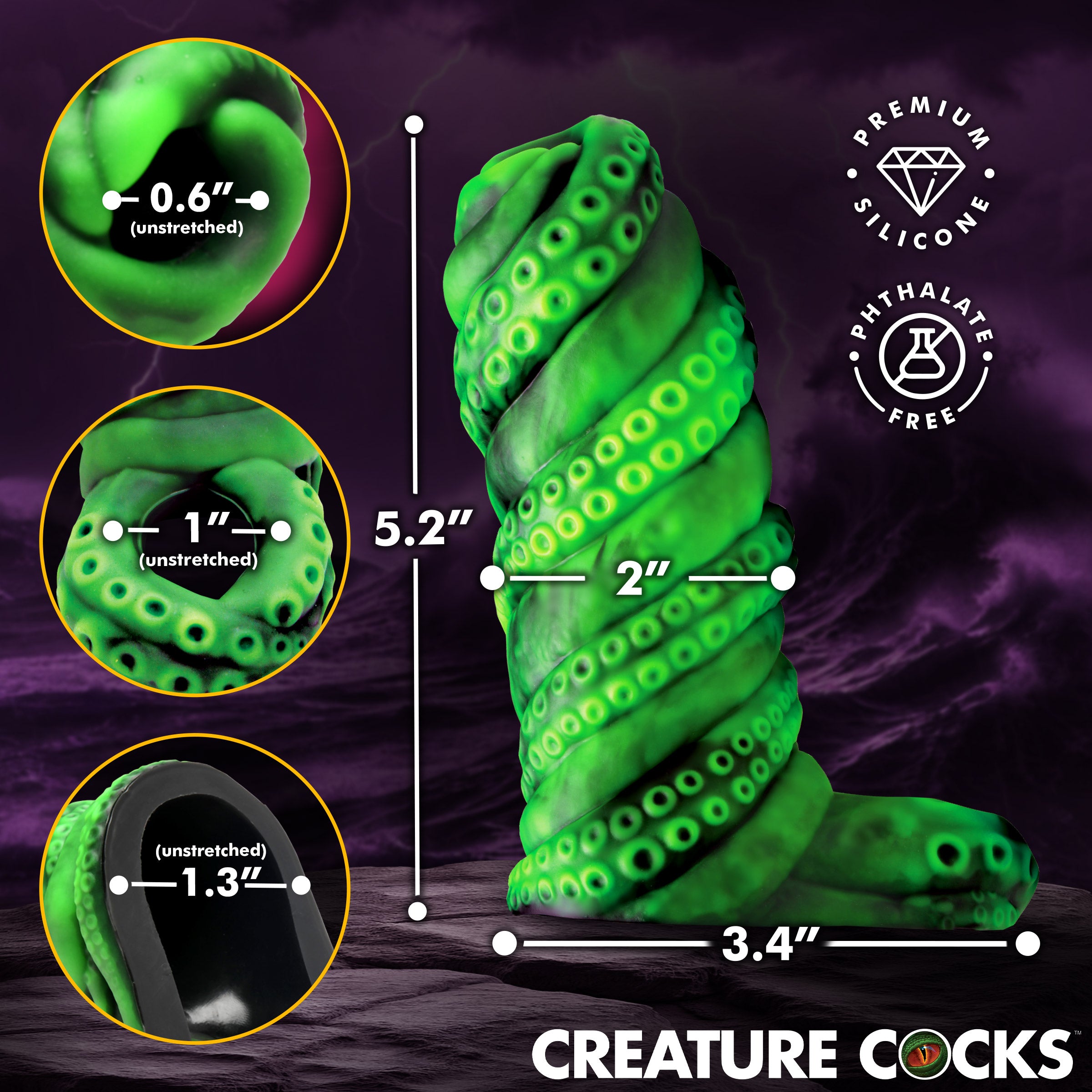 Tenta Girth Silicone Penis Enhancer