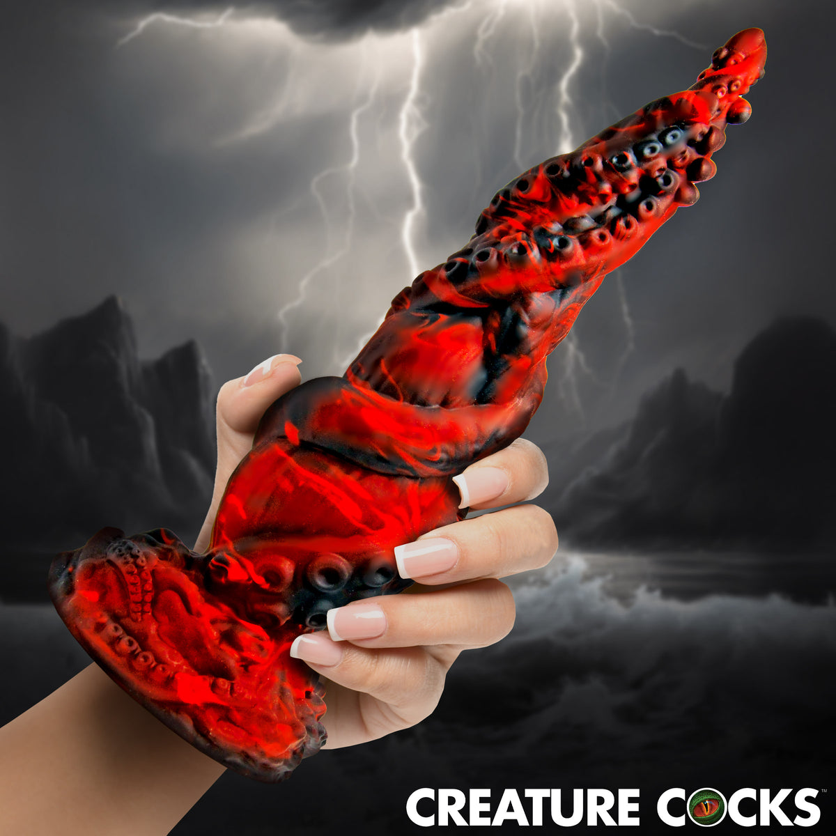 Kraken Spawn Tentacle Silicone Dildo, Silicone