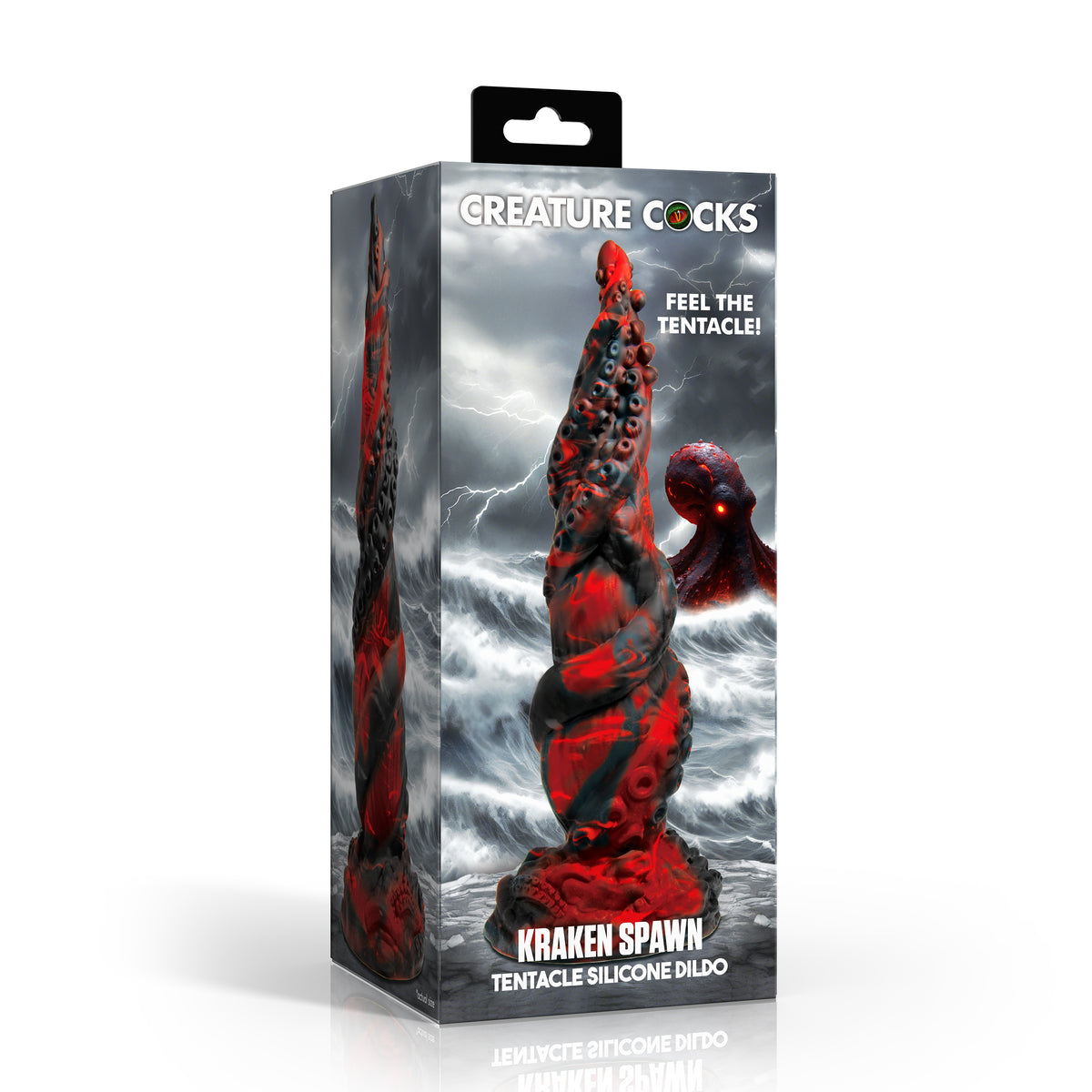 Kraken Spawn Tentacle Silicone Dildo, Silicone (view 6)