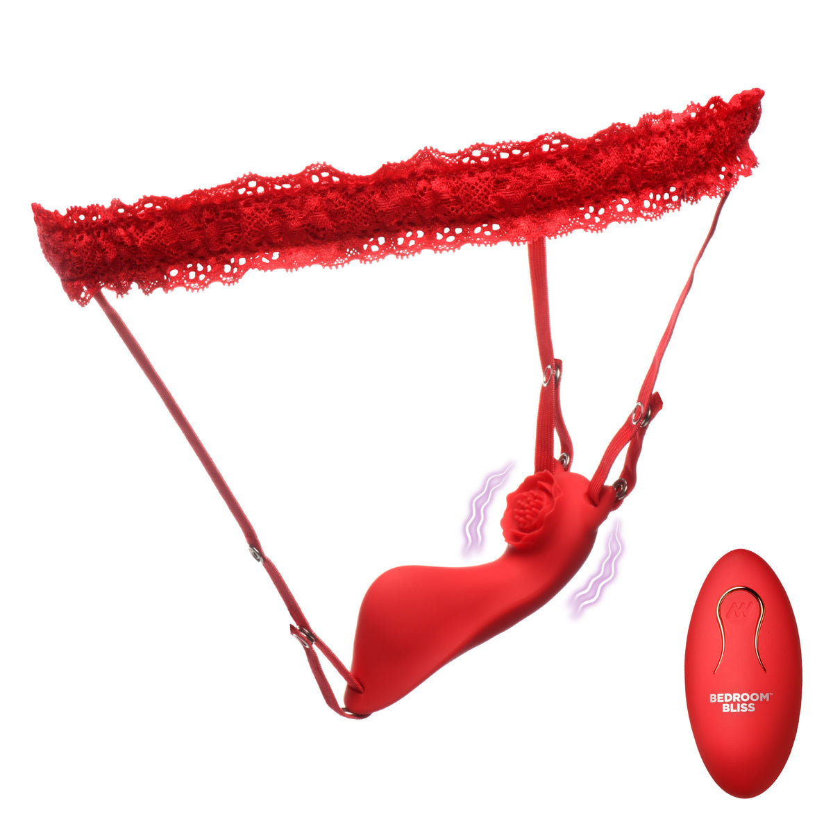 Textured Silicone Panty Vibe with Remote – bullet and egg vibrator (view 6)