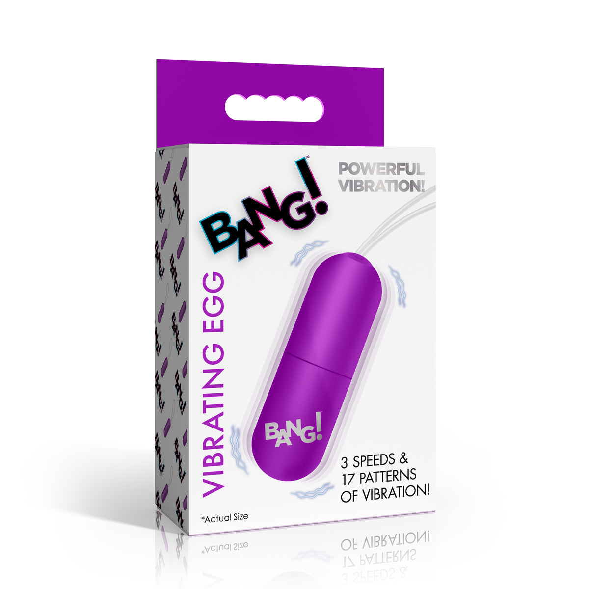 Vibrating Egg - Purple – bullet and egg vibrator (view 5)