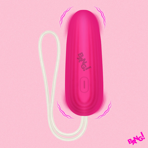 Silicone Vibrating Egg - Pink – bullet and egg vibrator, Silicone