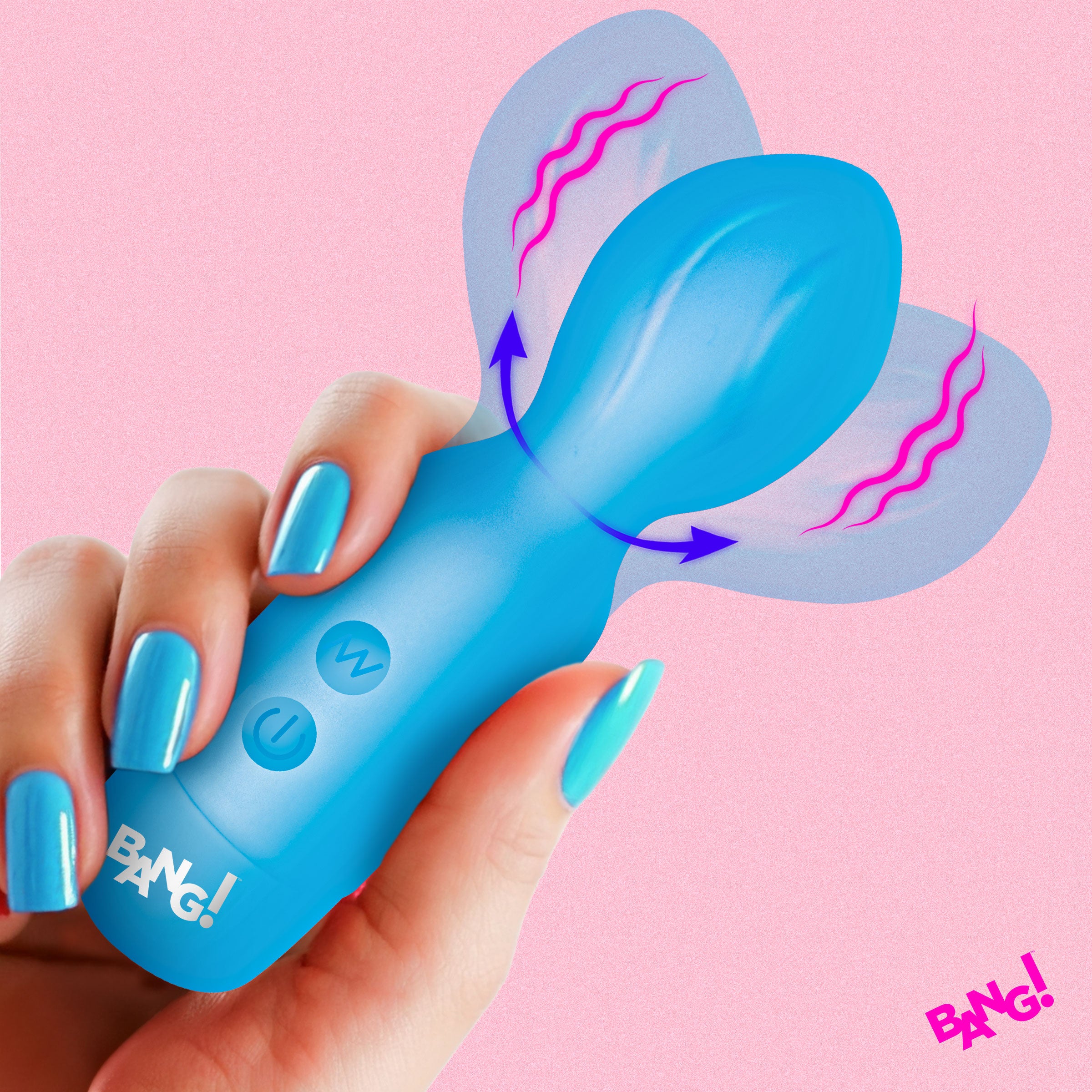 18X Vibrating Silicone Mini Wand