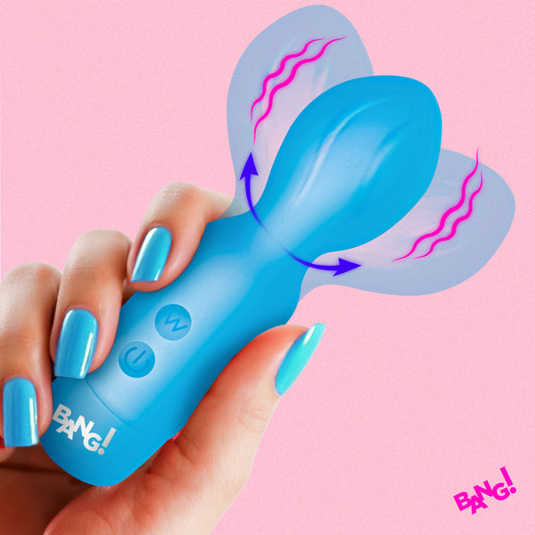 18X Vibrating Silicone Mini Wand – wand massager, Silicone
