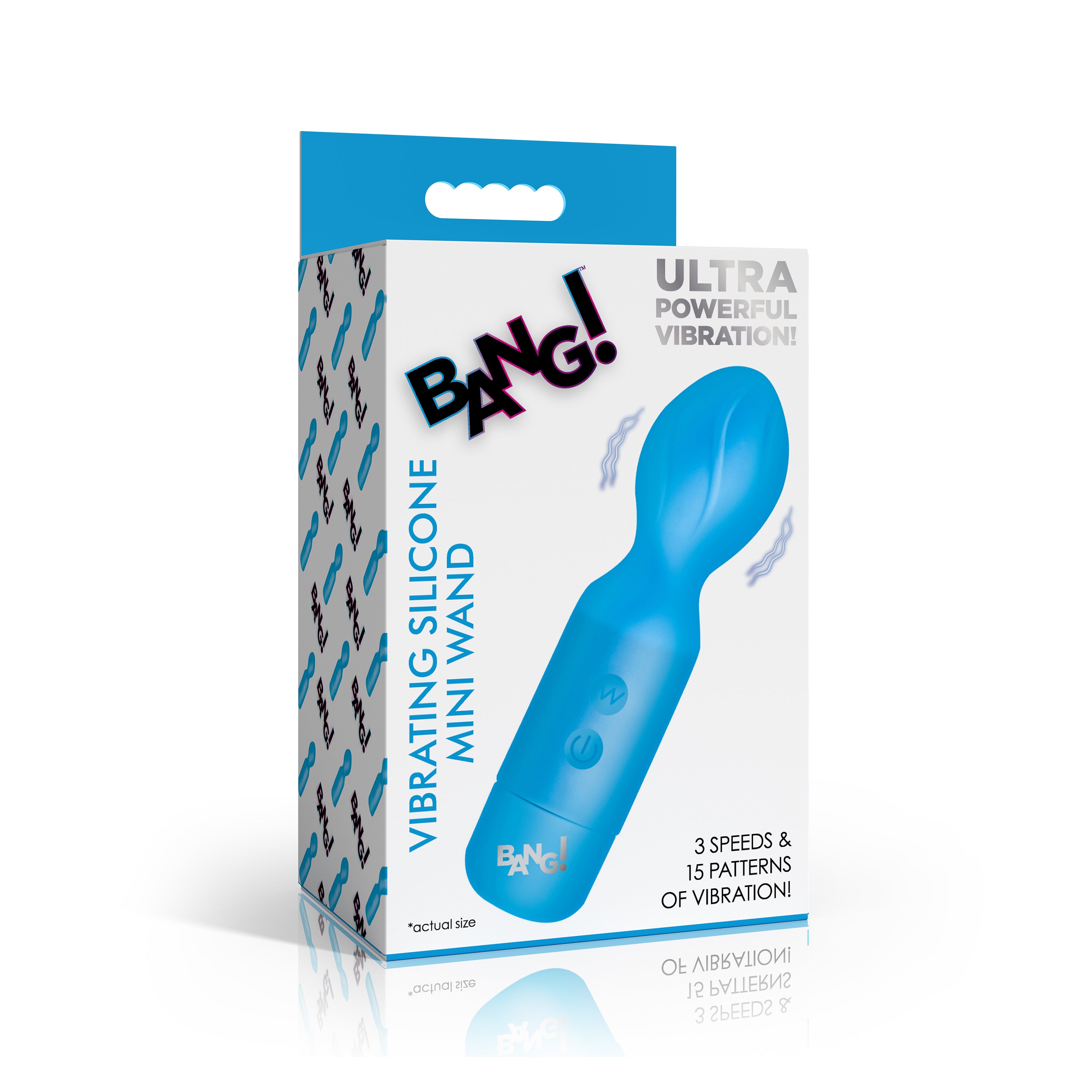 18X Vibrating Silicone Mini Wand