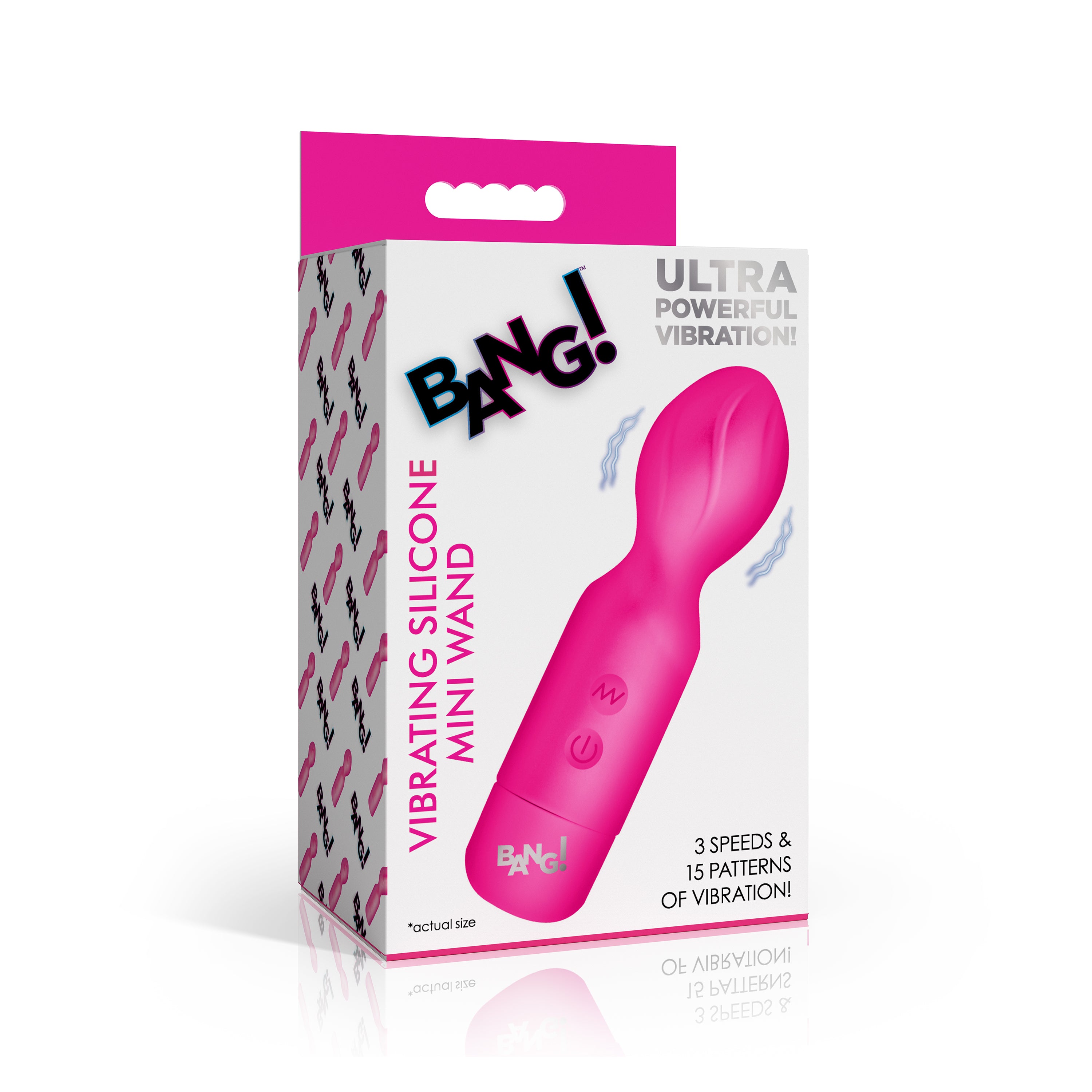 18X Vibrating Silicone Mini Wand