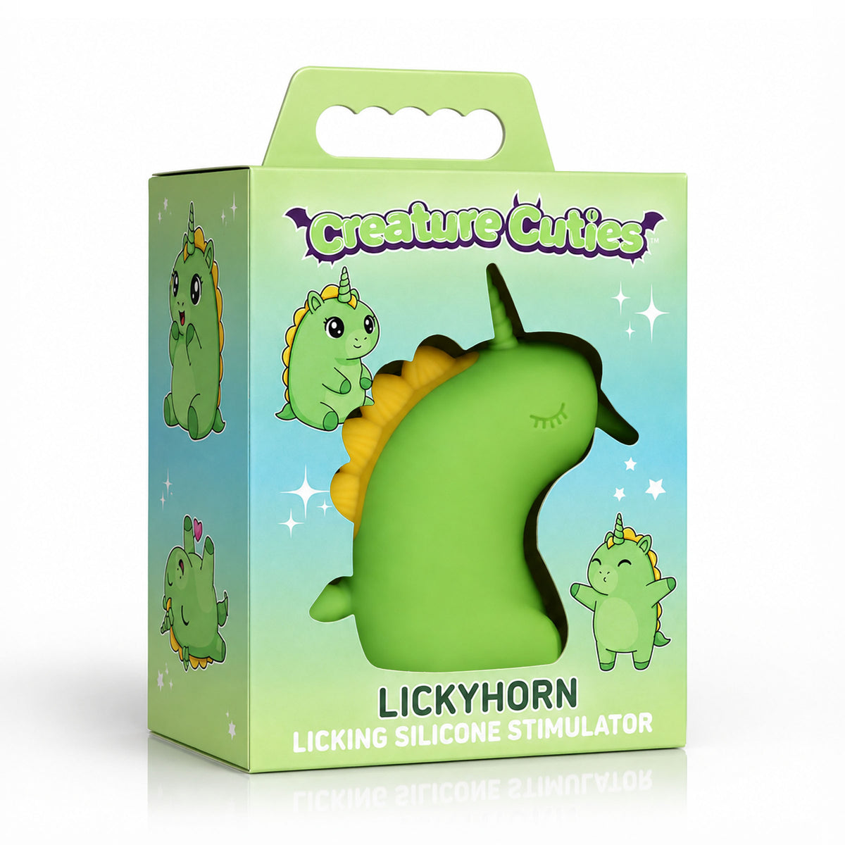 Lickyhorn Licking Silicone Stimulator – clitoral suction toy (view 5)