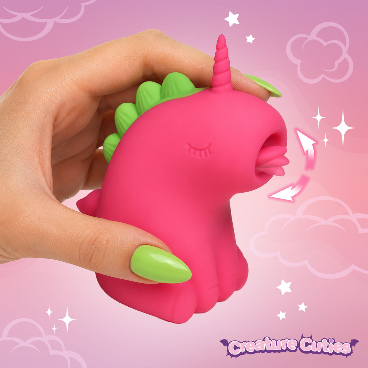 Flickyhorn Flicking Silicone Stimulator – clitoral suction toy