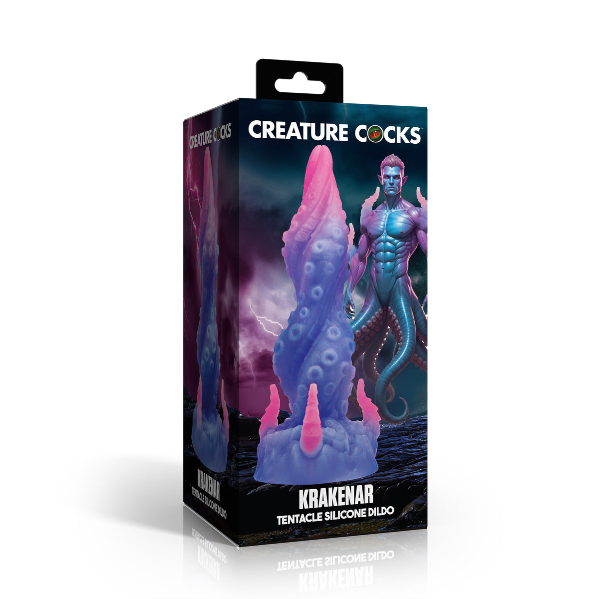 Krakenar Tentacle Silicone Dildo, Silicone (view 6)