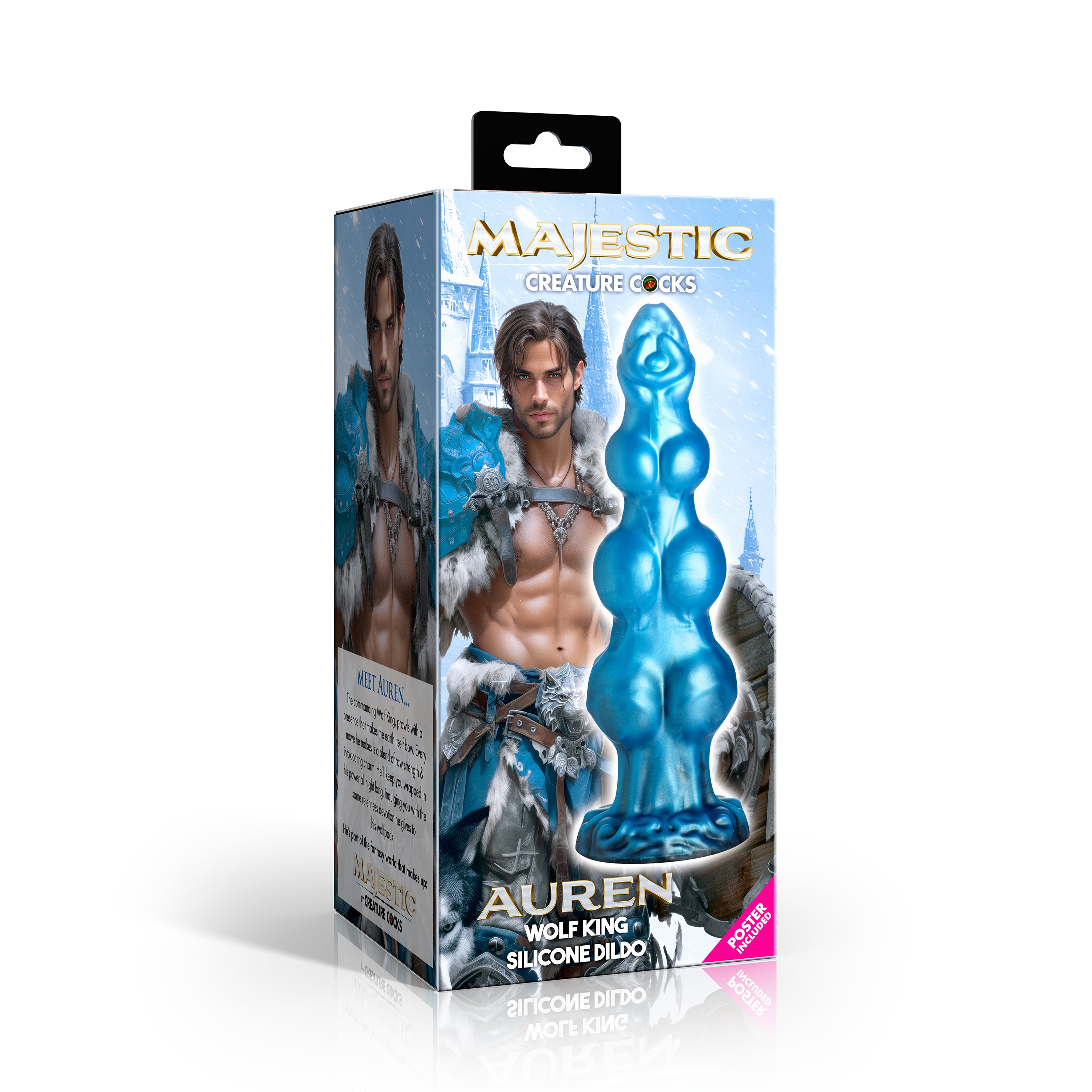 Auren Wolf King Silicone Dildo