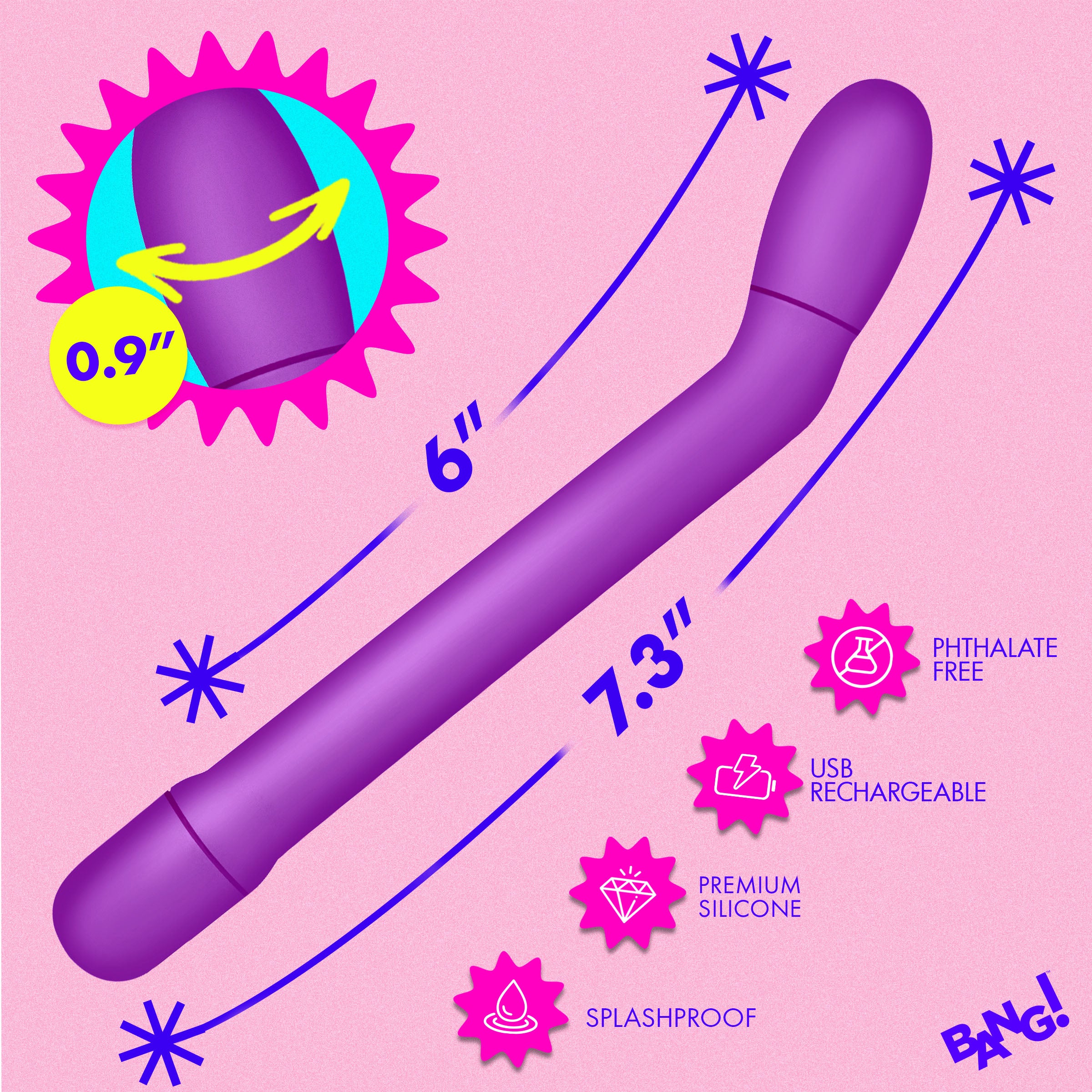 Slim G-Spot Vibrator