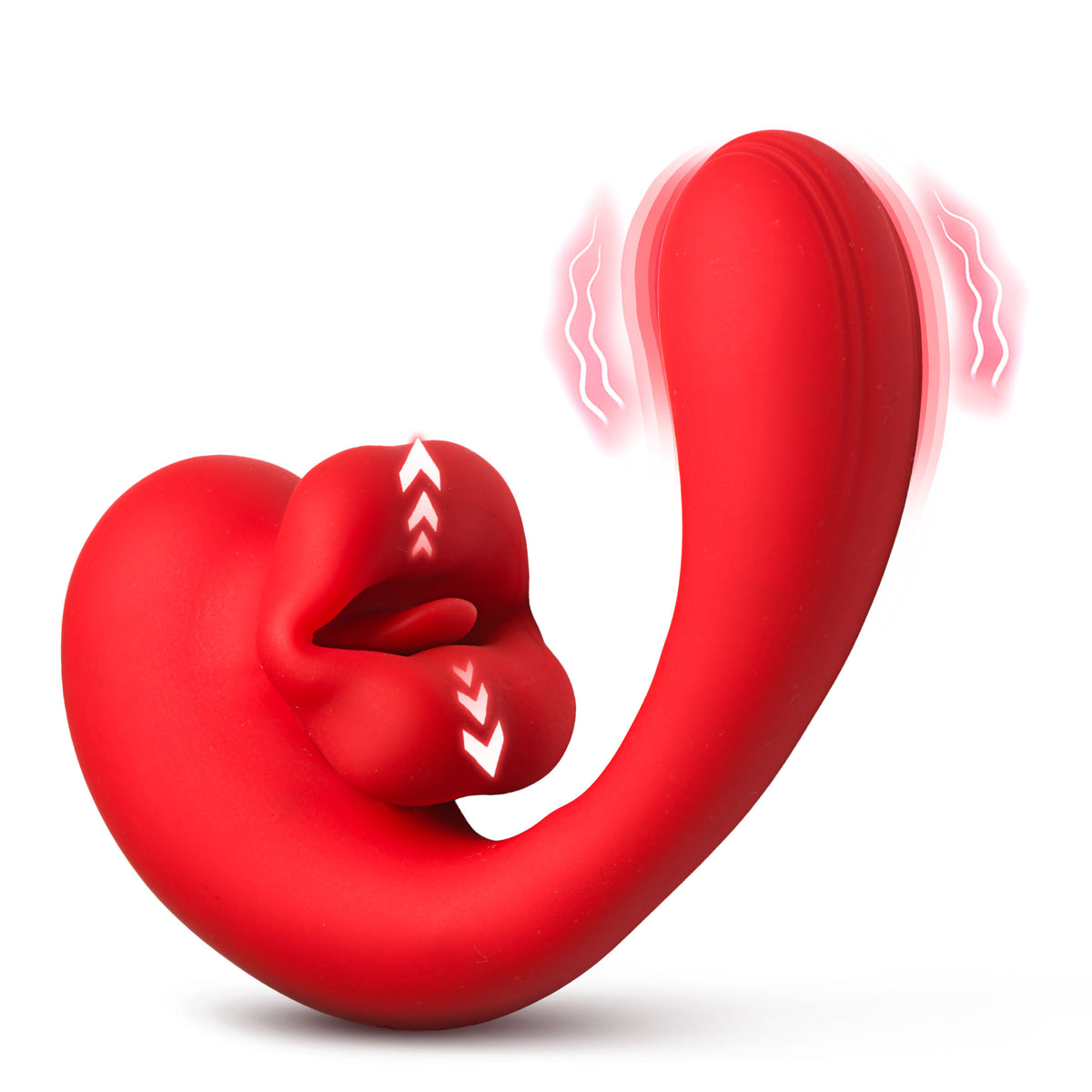 G-Kiss Kissing G-Spot Silicone Vibrator (view 6)