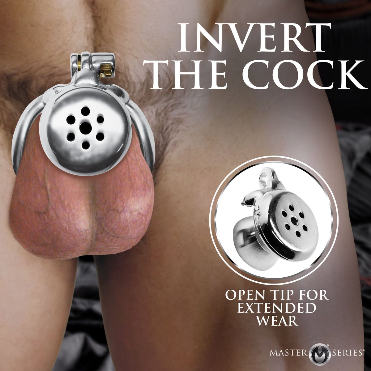 Inverted Chastity Cage – chastity device (view 2)