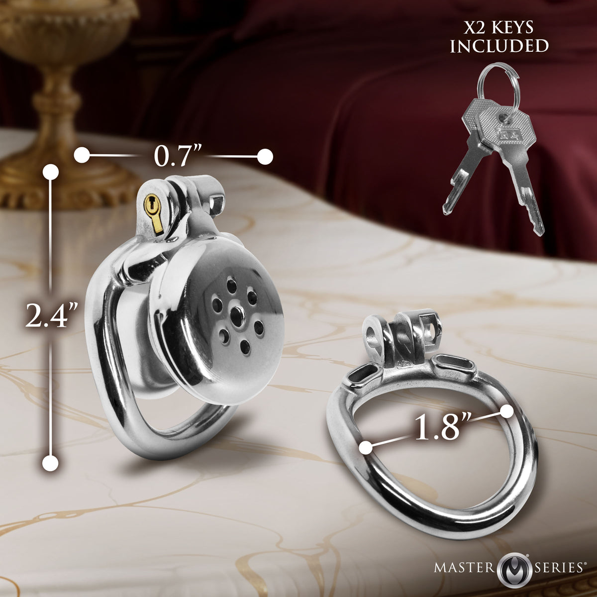 Inverted Chastity Cage – chastity device (view 3)