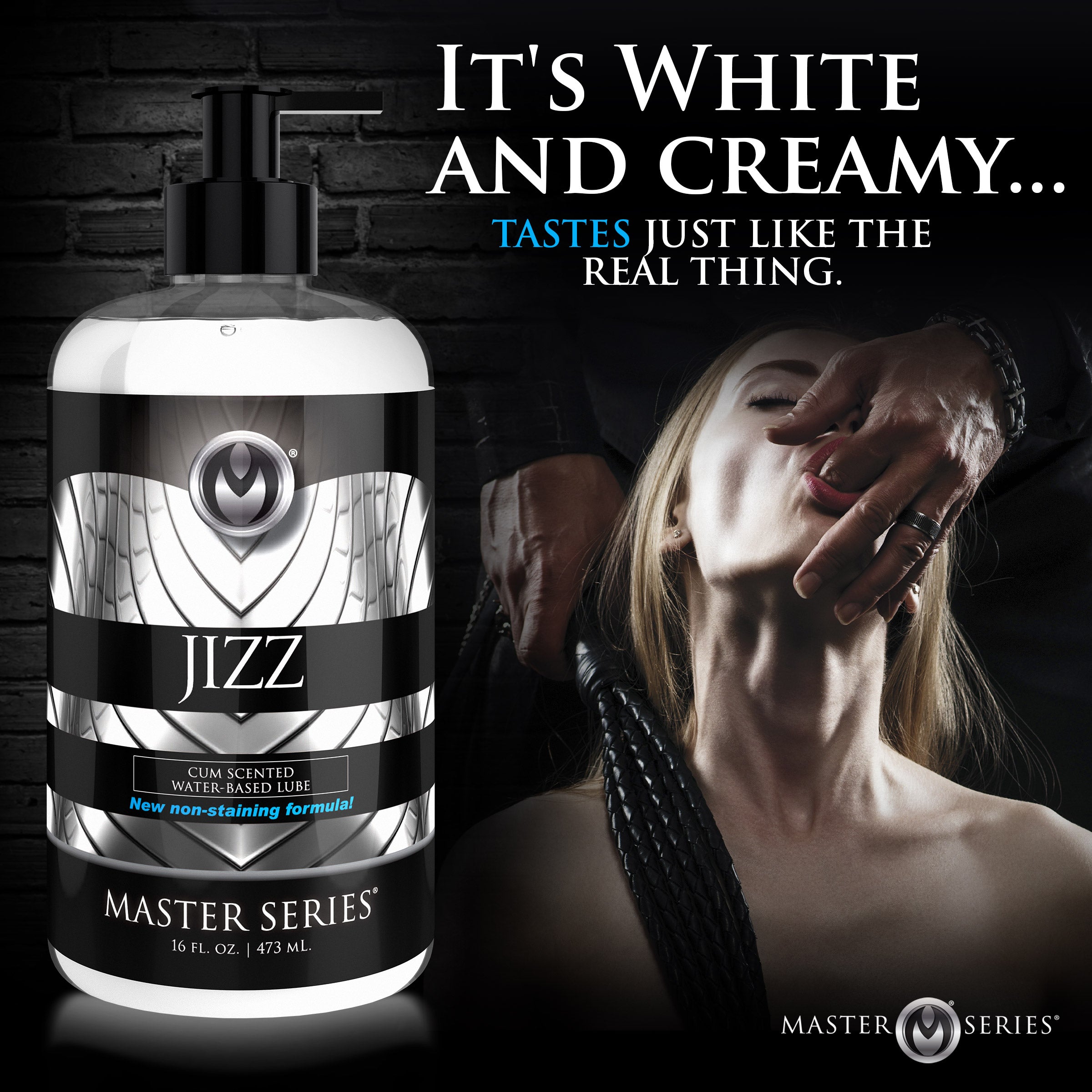 Jizz Cum-Scented Water-Based Lube 16oz