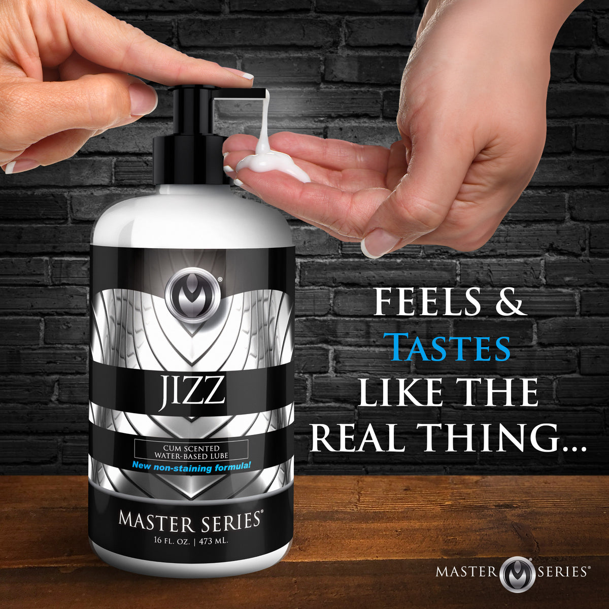 Jizz Cum-Scented Water-Based Lube 16oz – lubricant (view 4)