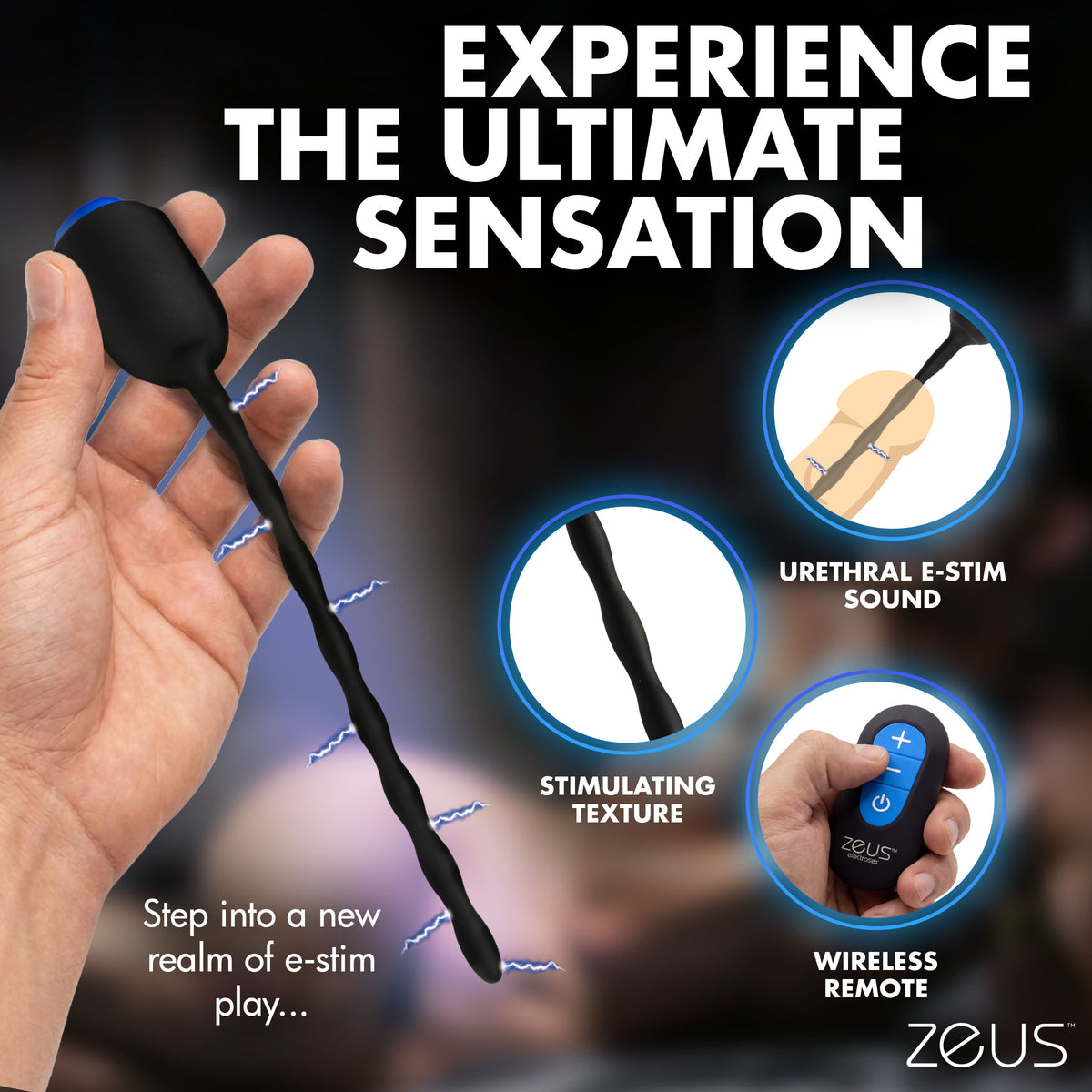 Inflatable Anal Plug and Urethral Sound E-Stim Kit – butt plug (view 2)