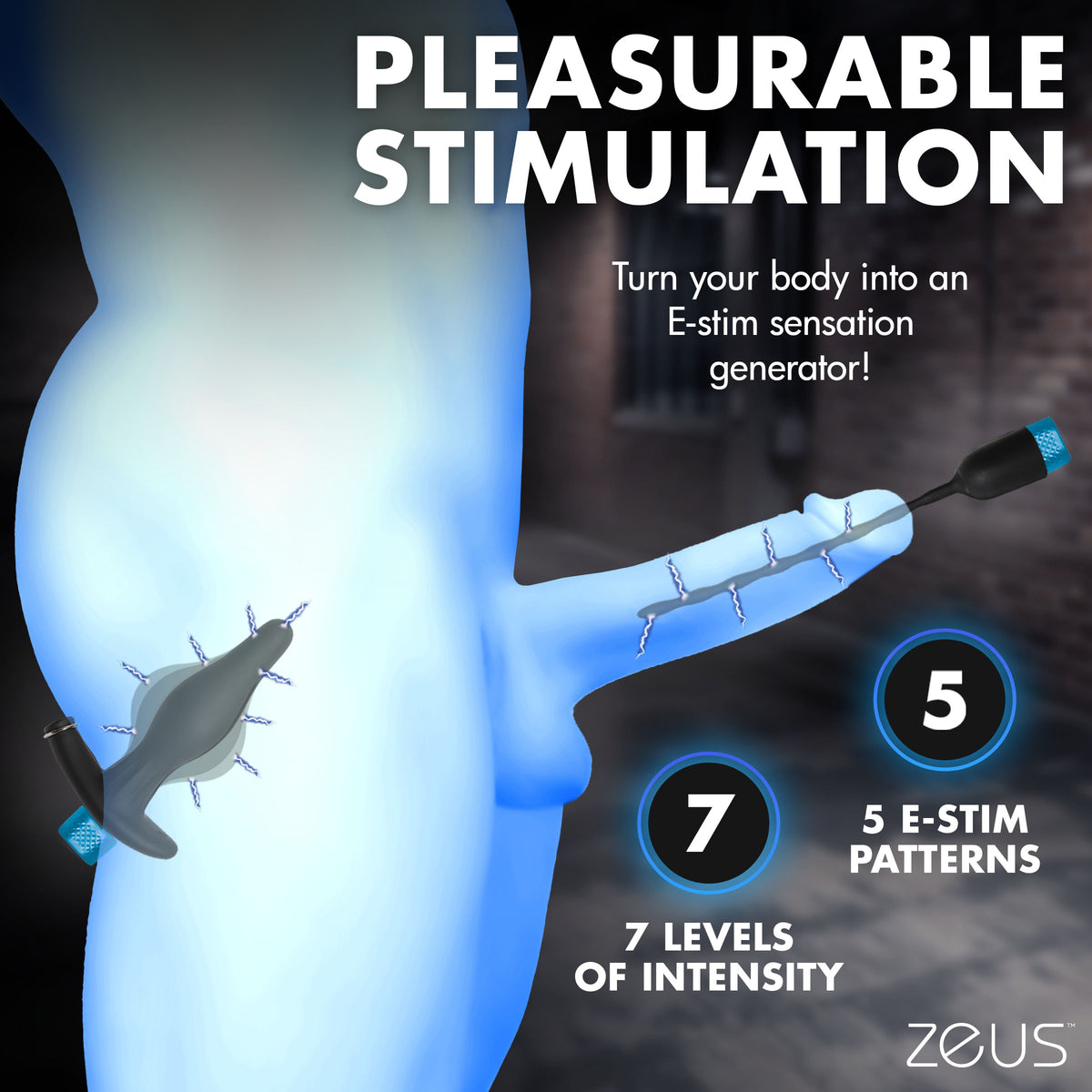 Inflatable Anal Plug and Urethral Sound E-Stim Kit – butt plug (view 4)