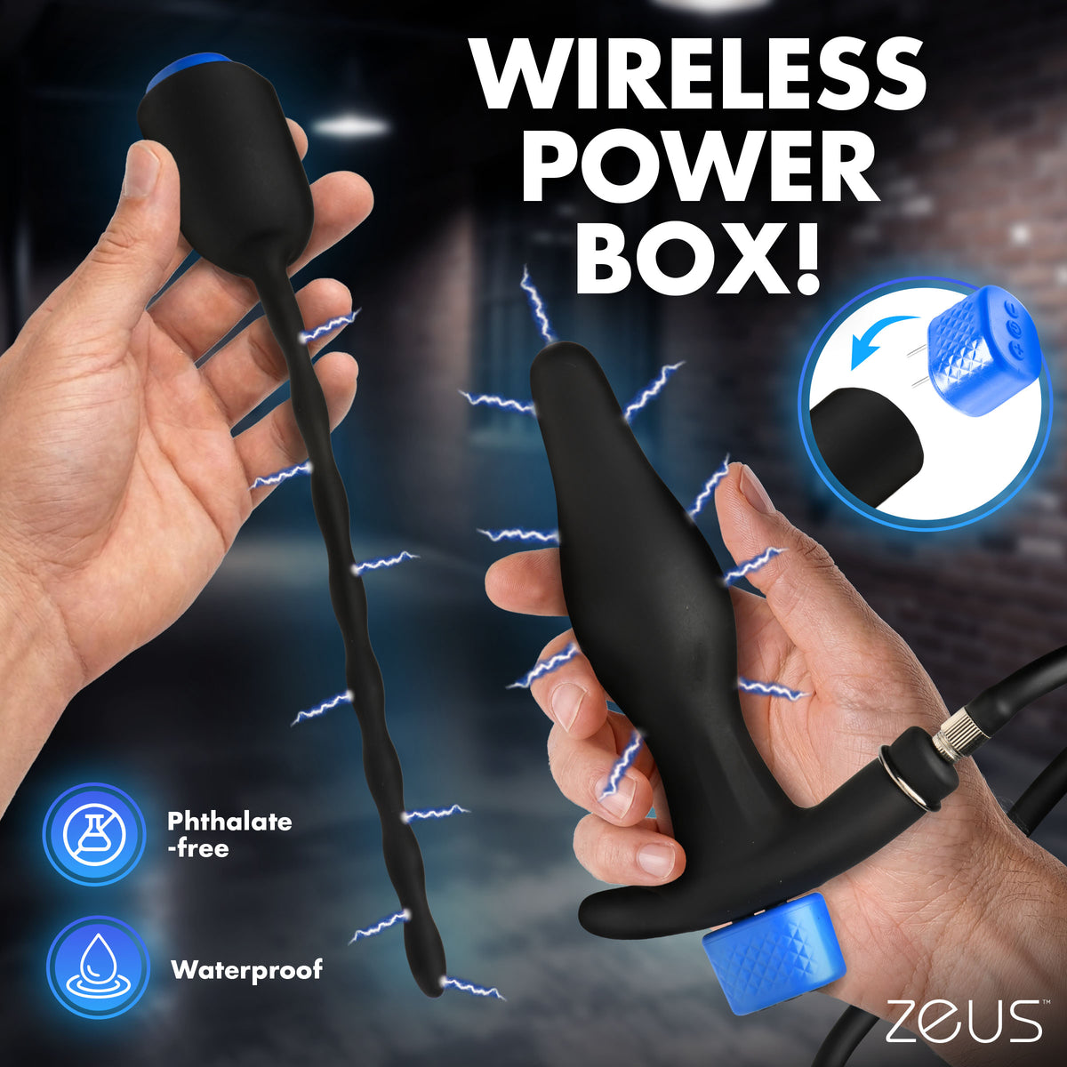 Inflatable Anal Plug and Urethral Sound E-Stim Kit – butt plug (view 5)