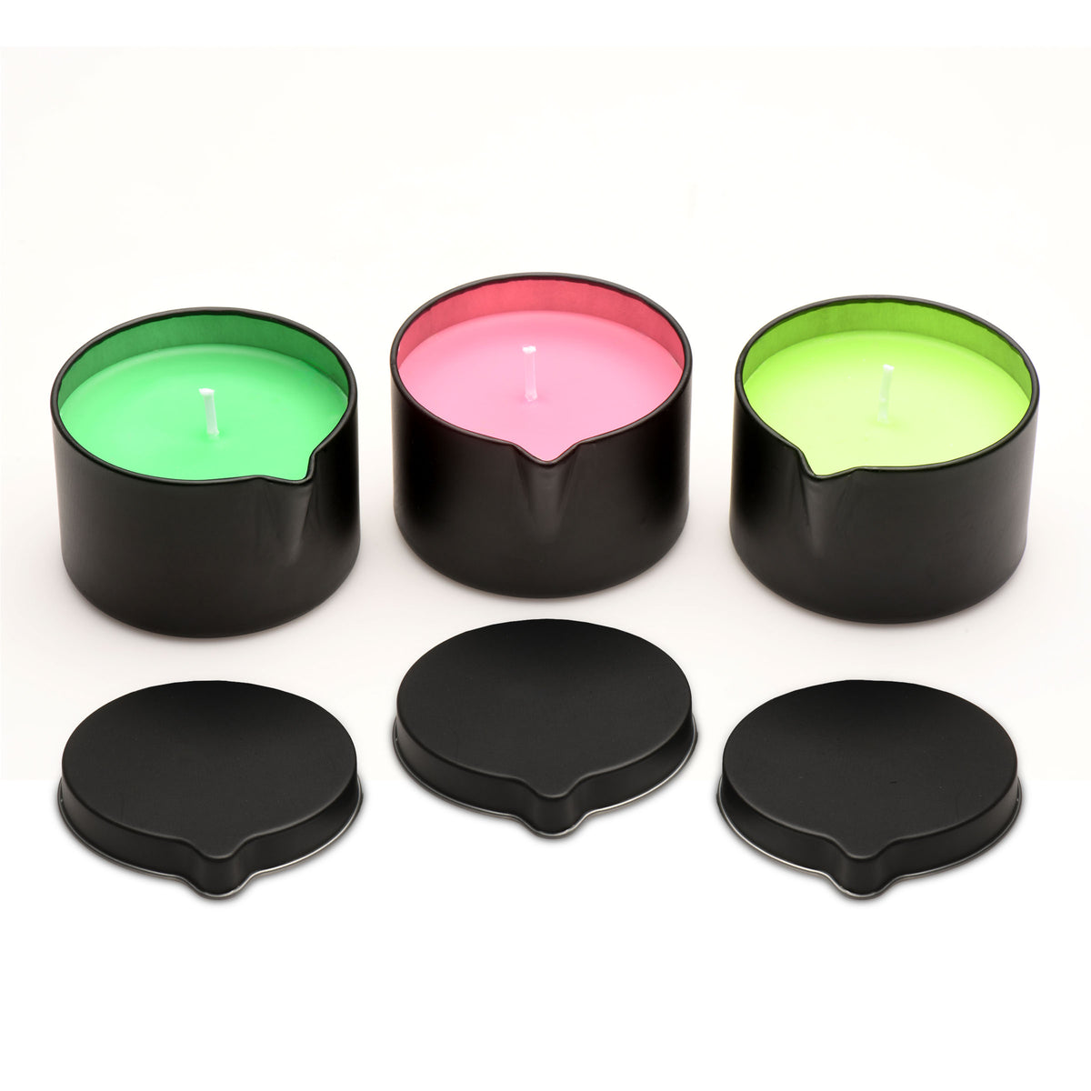Wicked Wax Blacklight Reactive Drip Candle Set of 3 – arousal gel and spray (view 5)