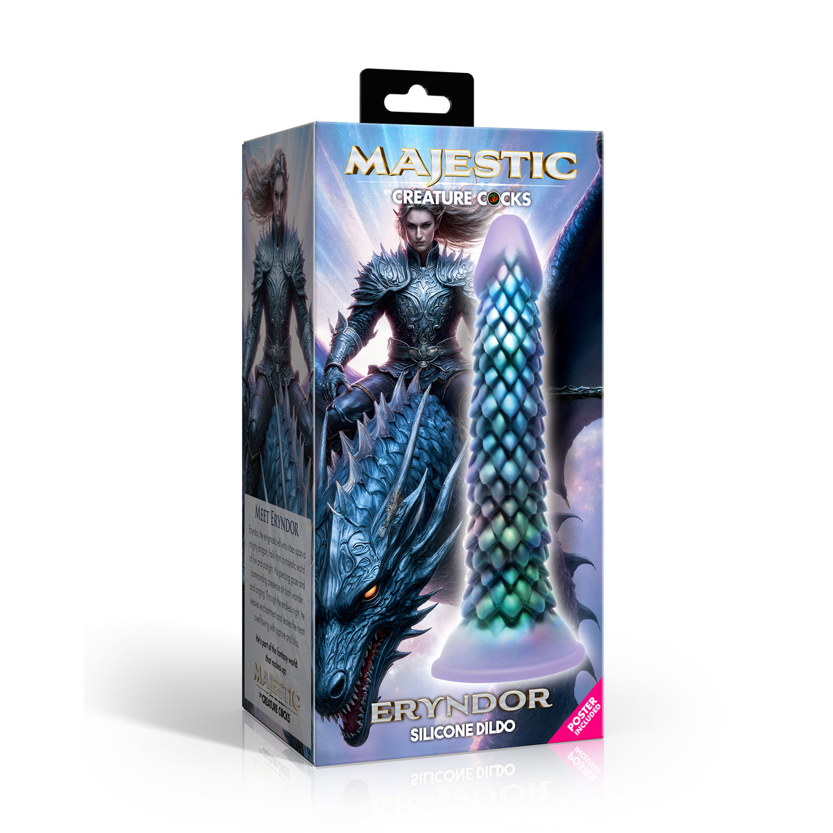 Eryndor Silicone Dildo, Silicone (view 6)