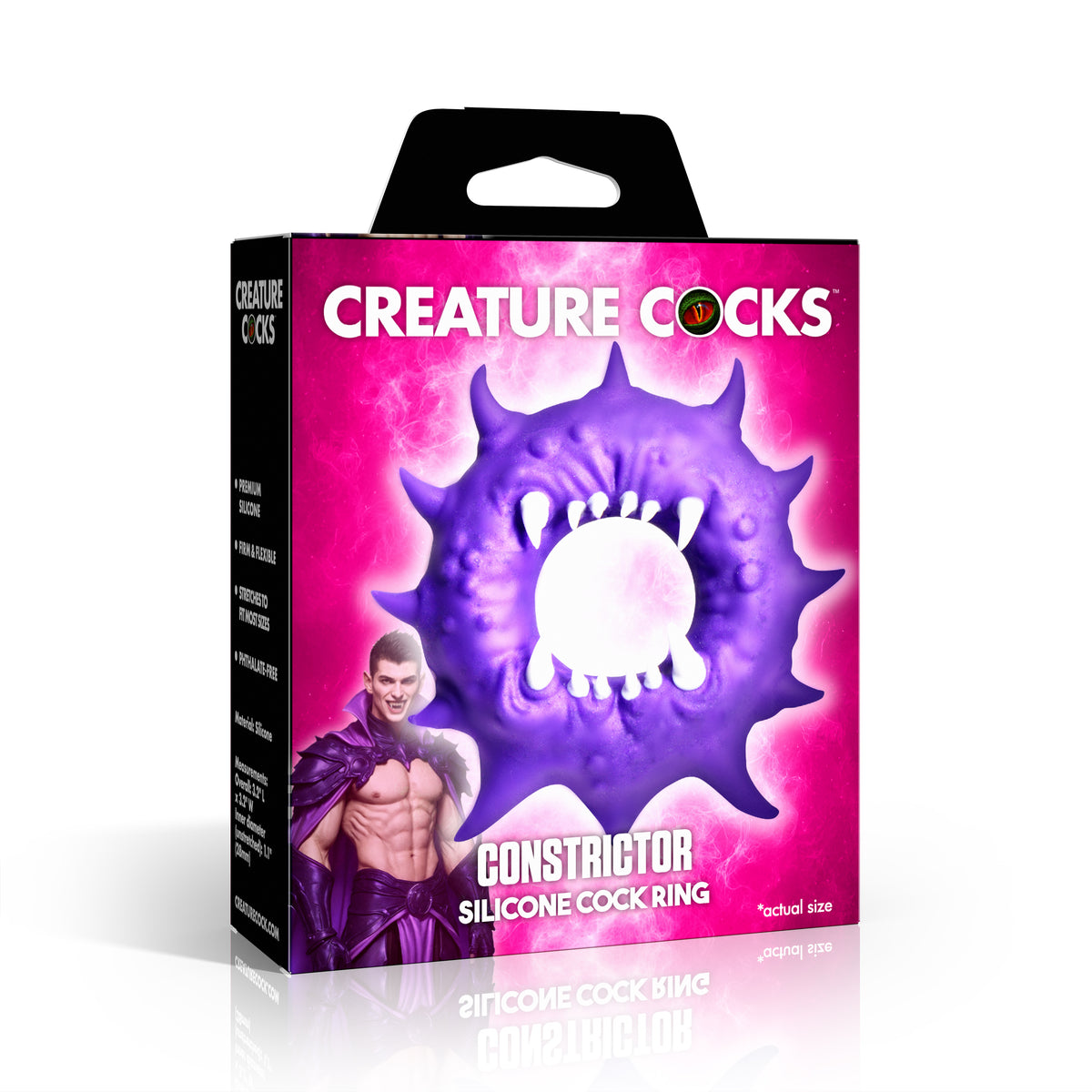 Constrictor Silicone Cock Ring (view 6)