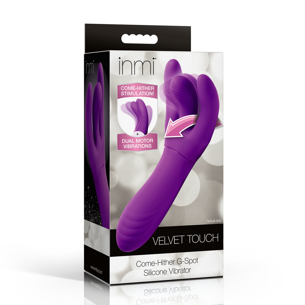 Velvet Touch Come-Hither G-Spot Silicone Vibrator (view 6)