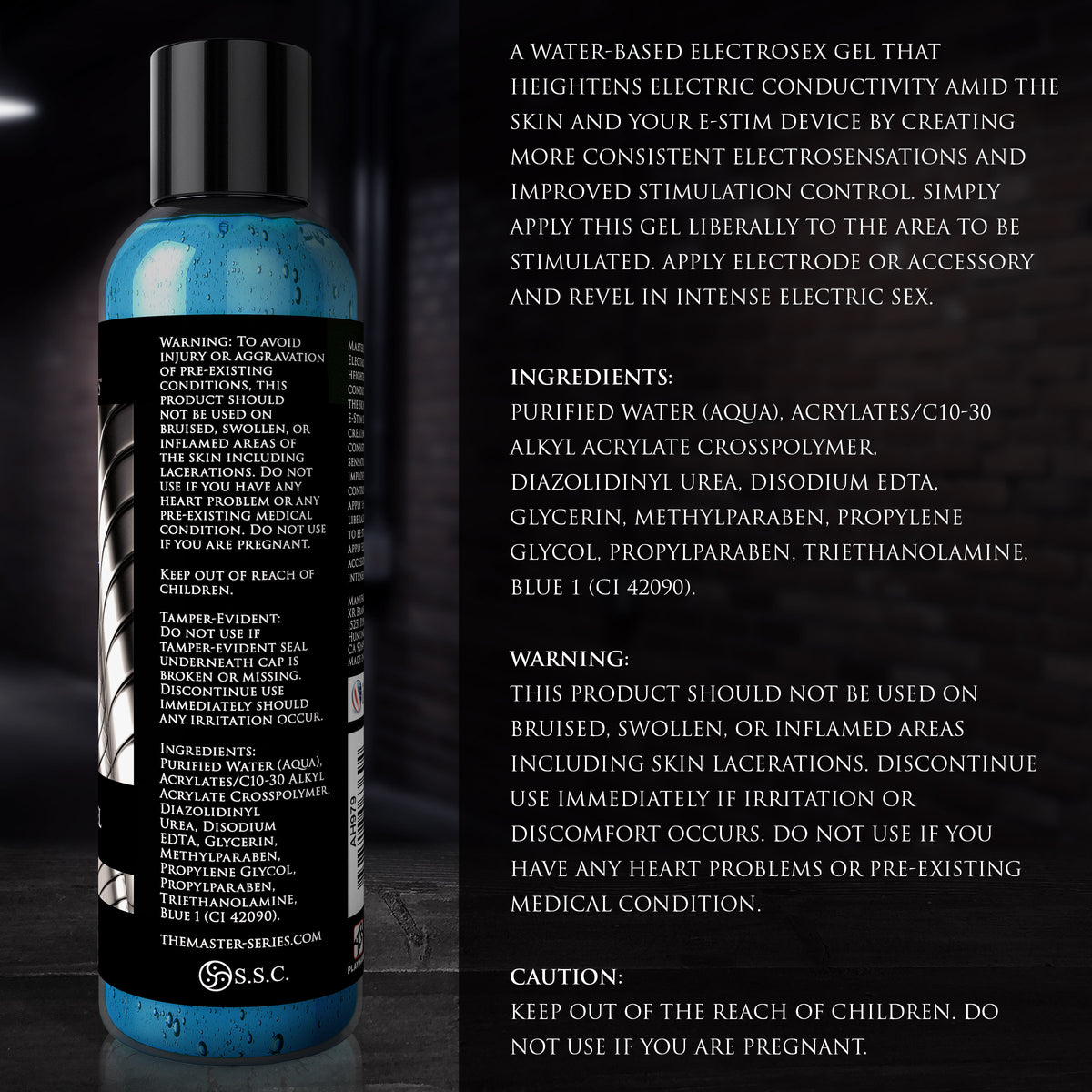 Electro Sex Gel 8.5 oz – lubricant (view 4)