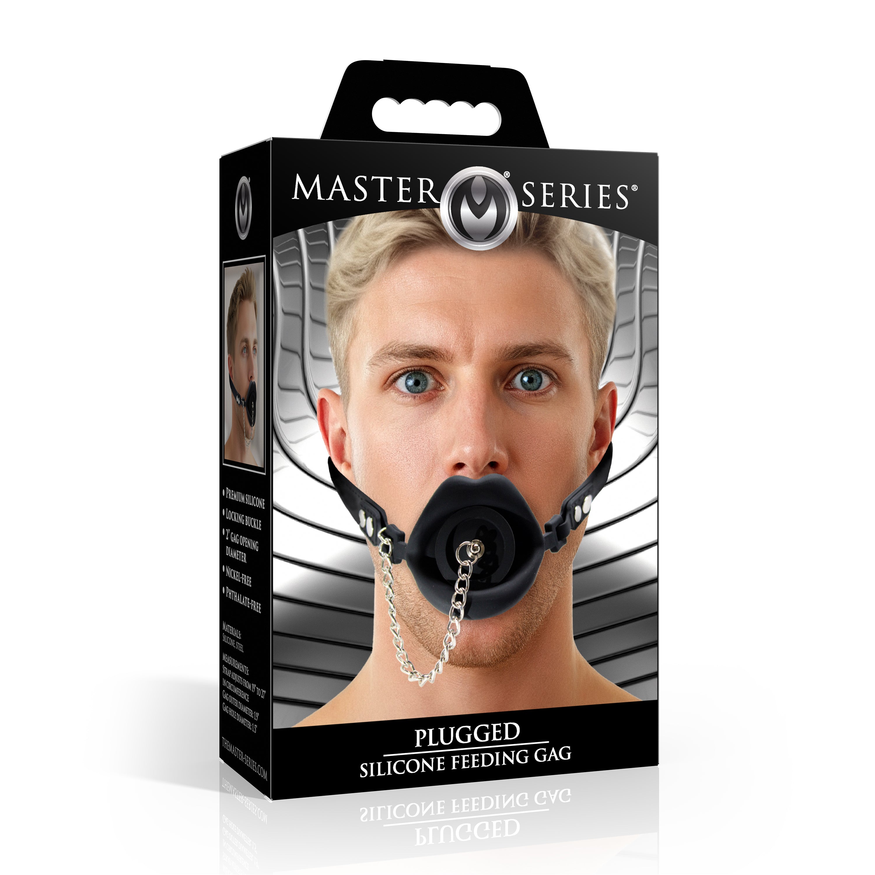 Plugged Silicone Feeding Gag