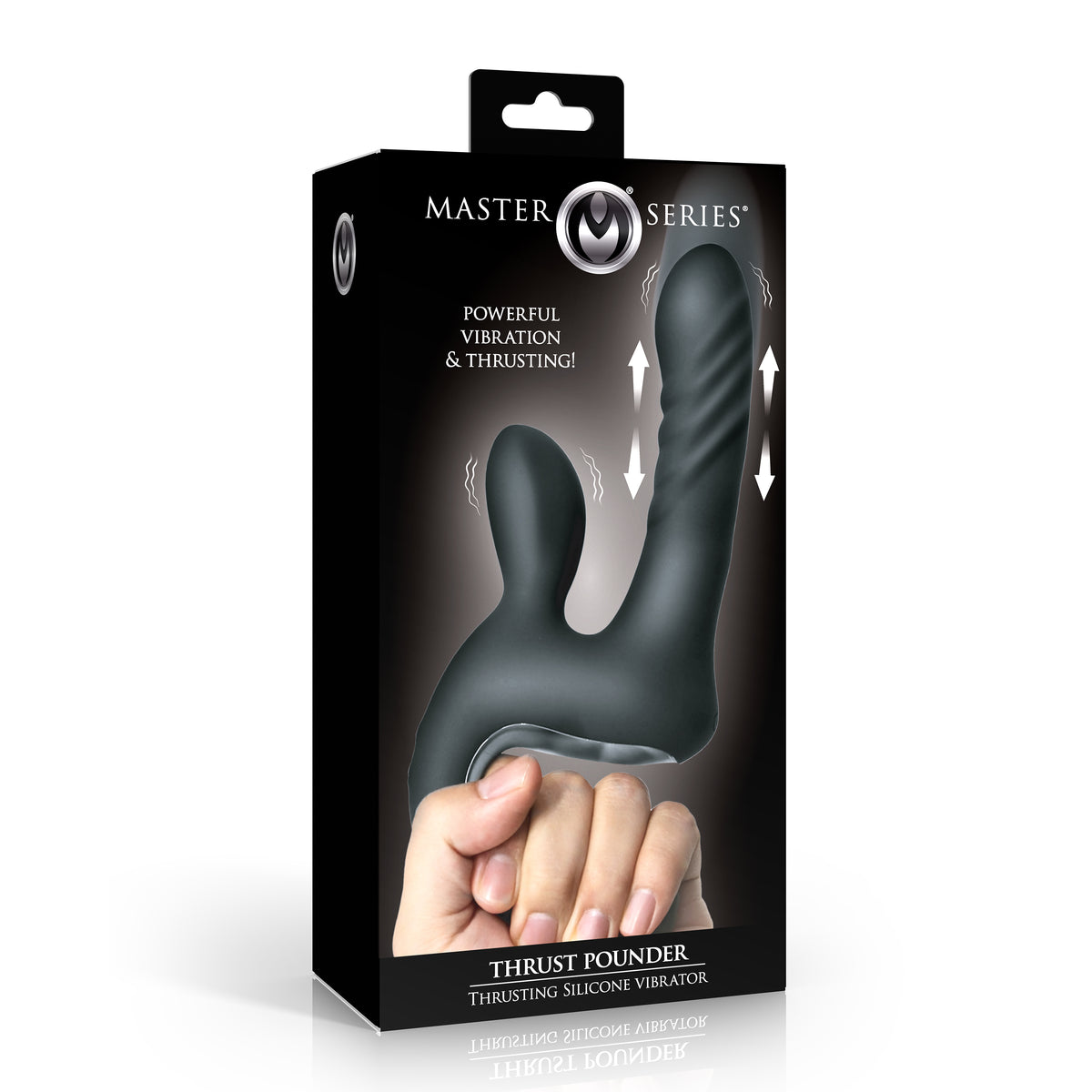 Thrust Pounder Thrusting Silicone Vibrator (view 6)