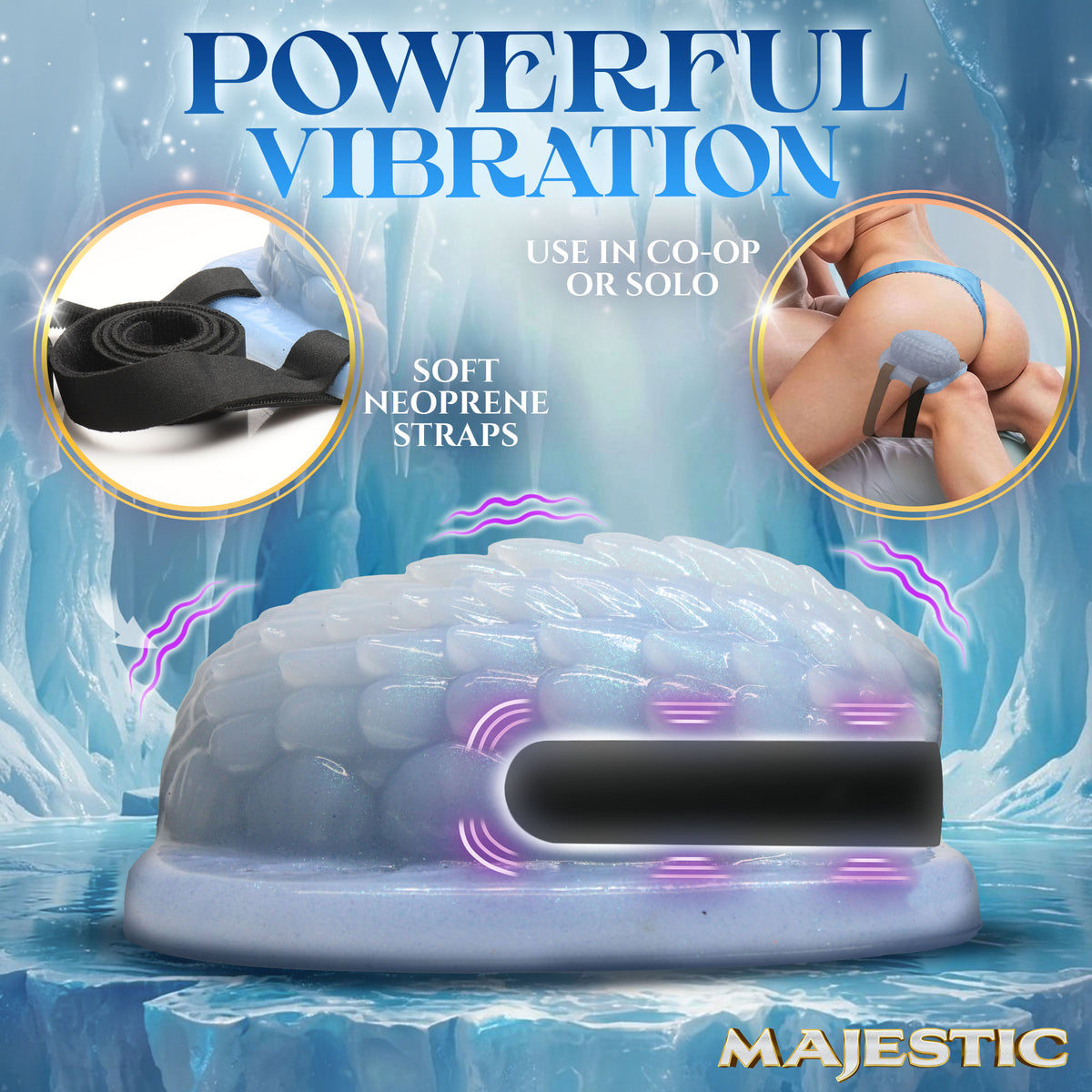 Eryndel Vibrating Silicone Grinder – dildo (view 2)