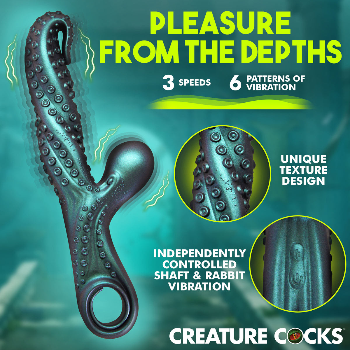 Vibropus Silicone Vibrator (view 2)