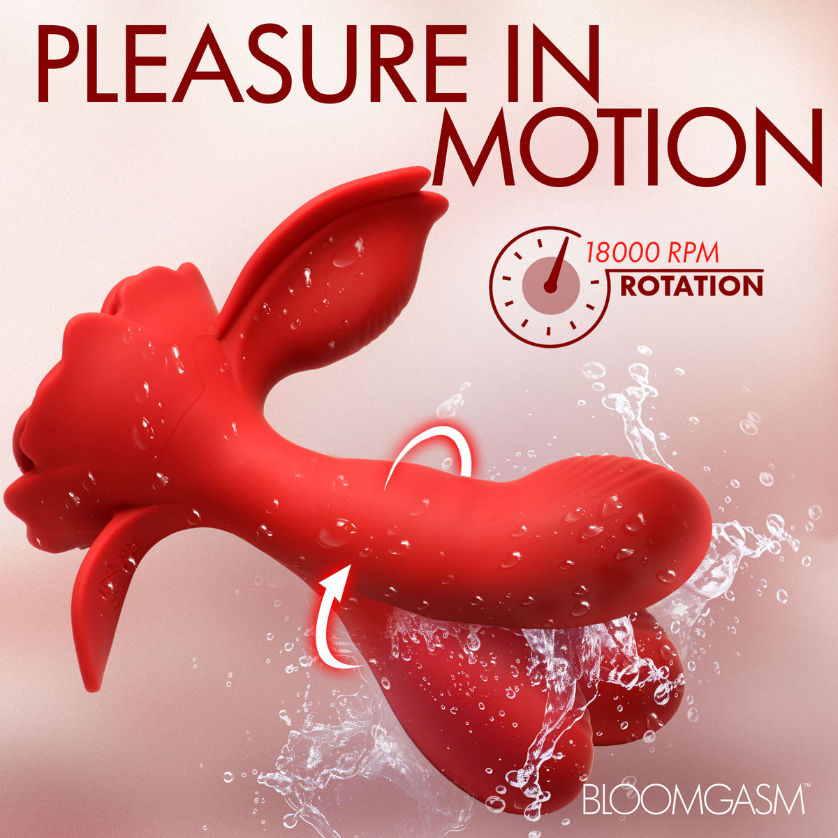Gyrarose Gyrating Silicone Vibrator (view 4)