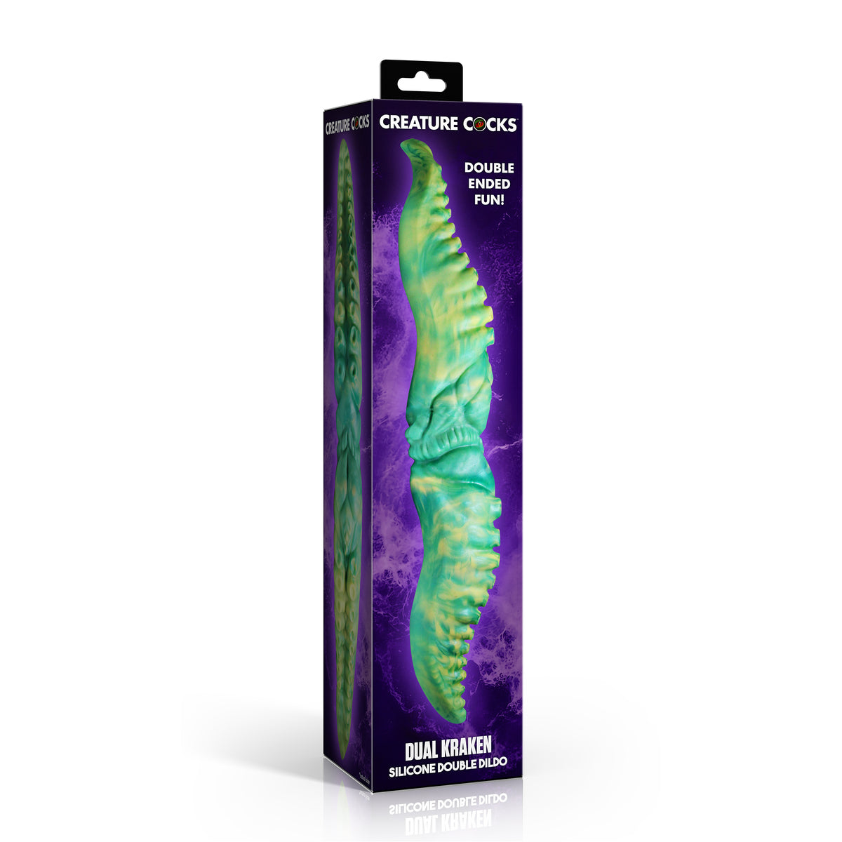 Dual Kraken Silicone Double Dildo (view 6)