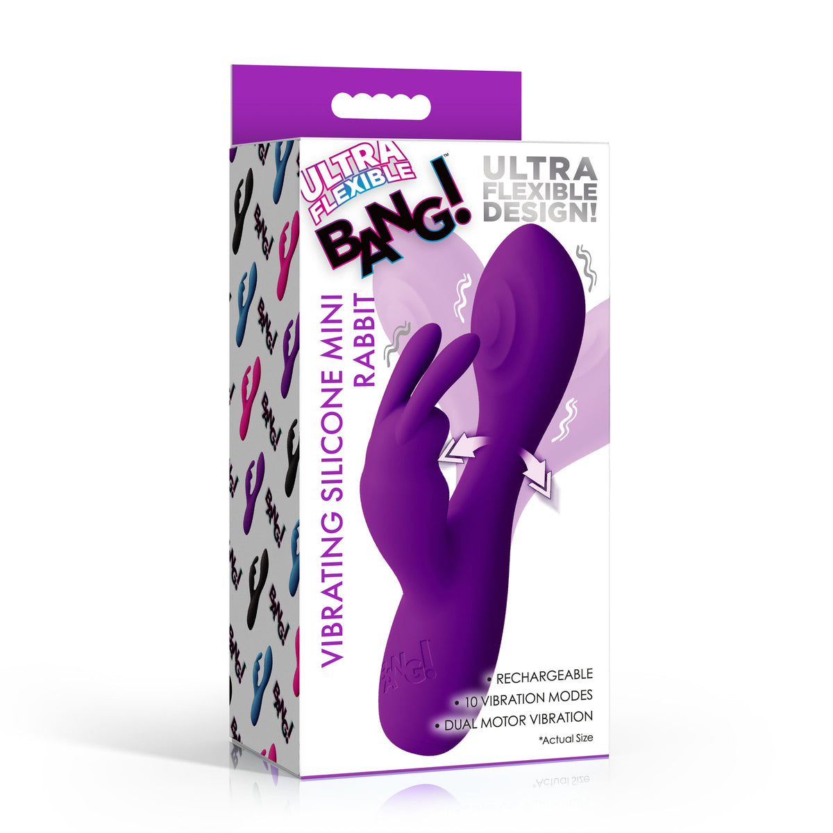 Flexible Vibrating Silicone Mini Rabbit – rabbit vibrator (view 6)