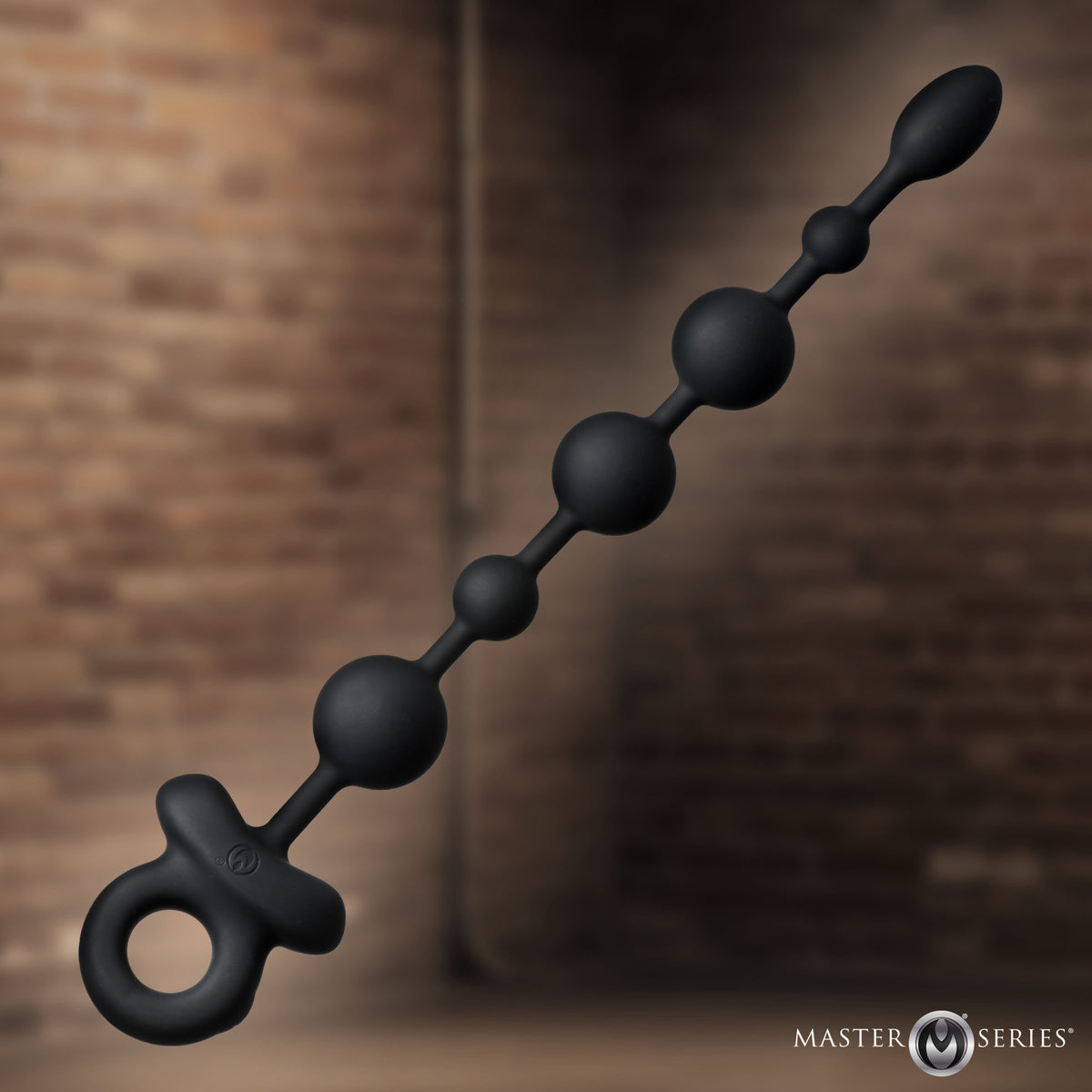 Balls Deep Vibrating Silicone Anal Beads, Silicone