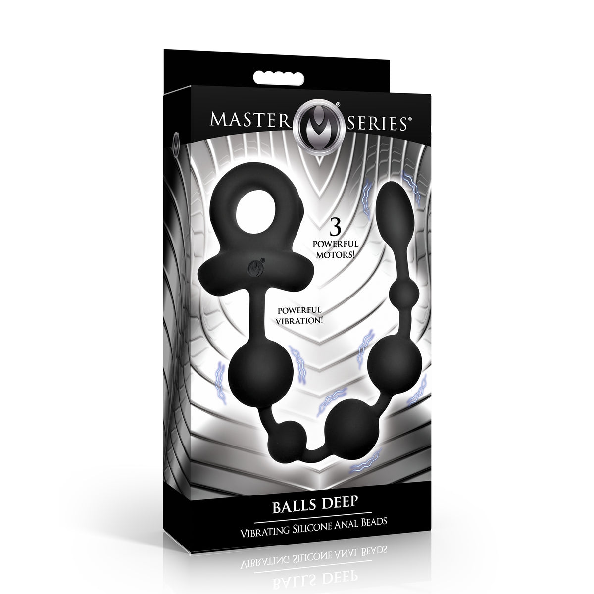 Balls Deep Vibrating Silicone Anal Beads (view 6)