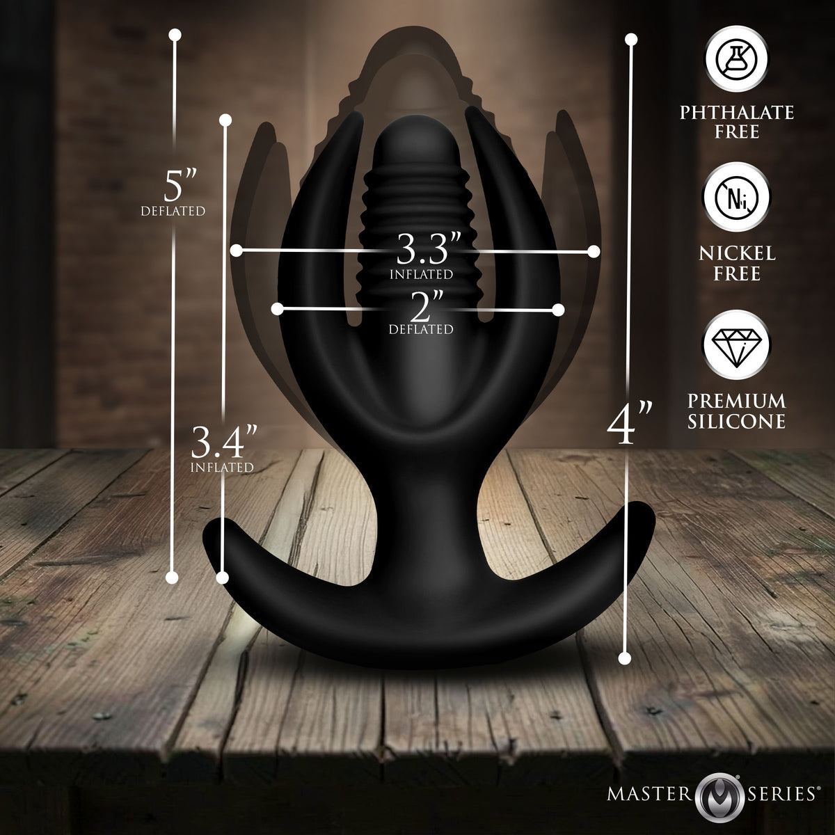 Ass Lock Magnetic Inflatable Anchor Anal Plug – butt plug (view 4)