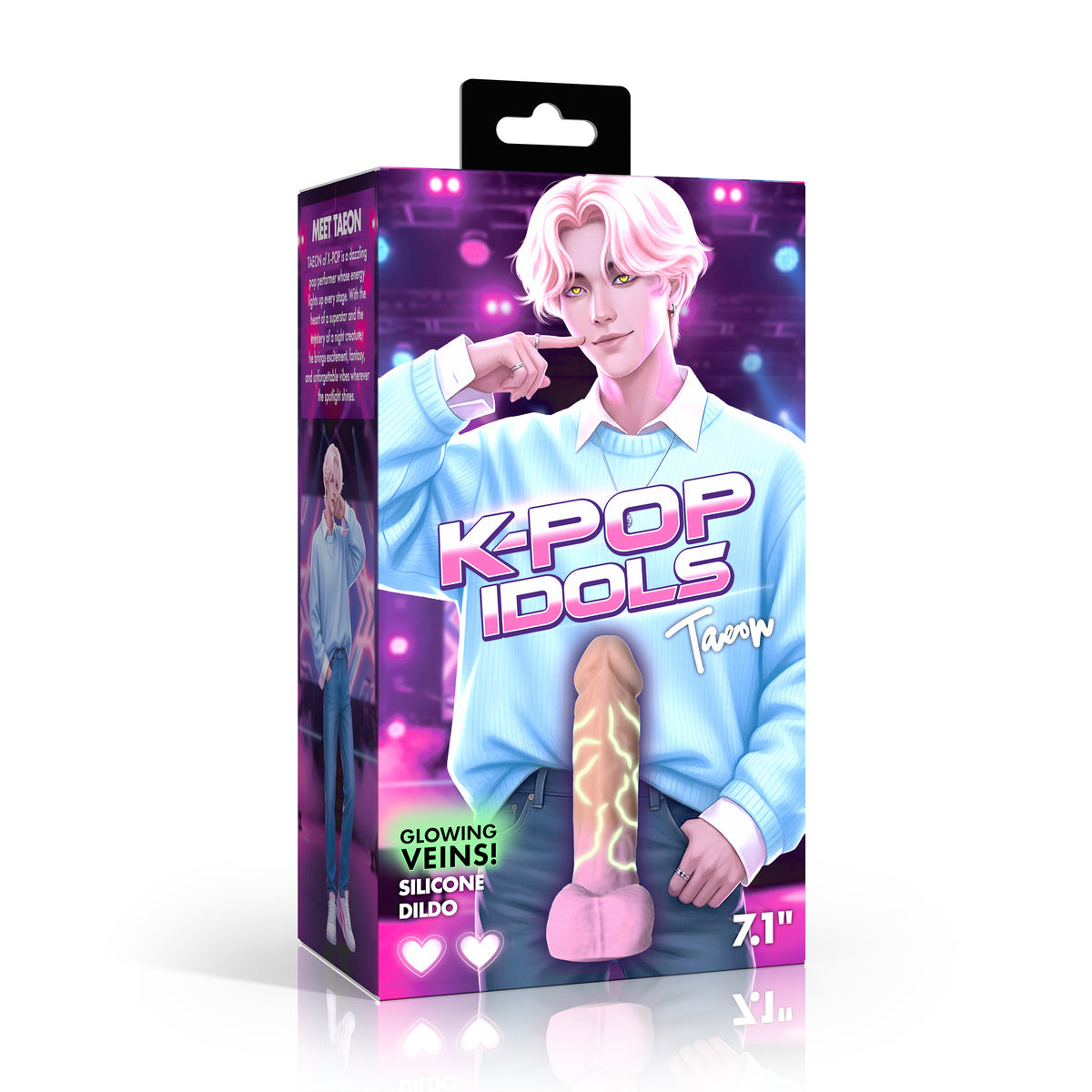 Taeon Silicone Dildo with Balls (view 6)