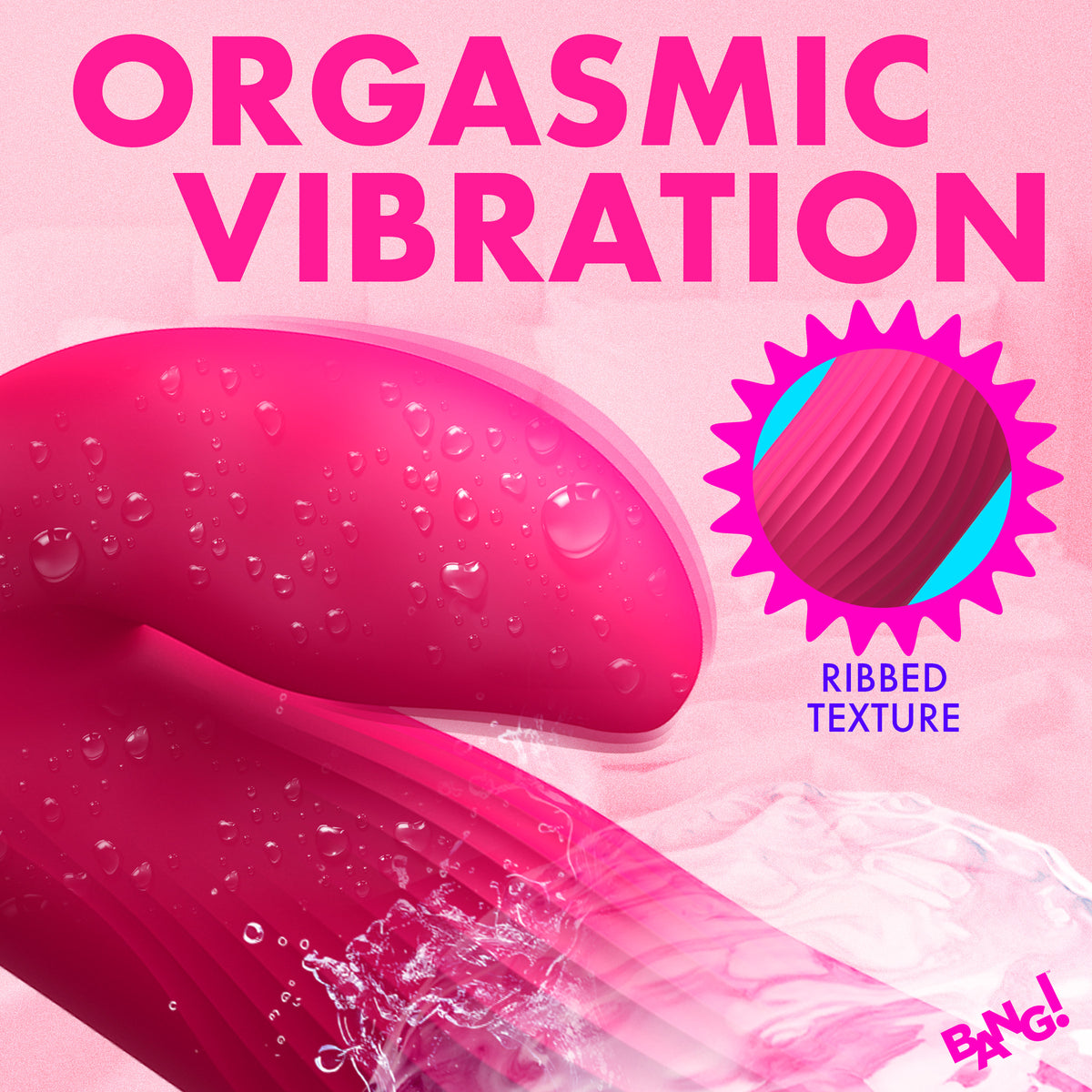 Flexible Ribbed Silicone Rabbit Vibrator (view 3)