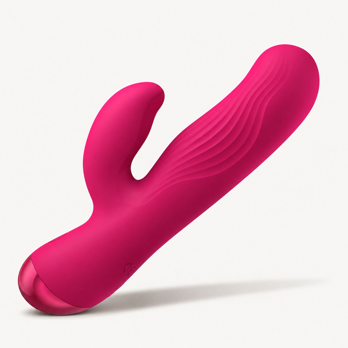 Flexible Ribbed Silicone Rabbit Vibrator (view 5)