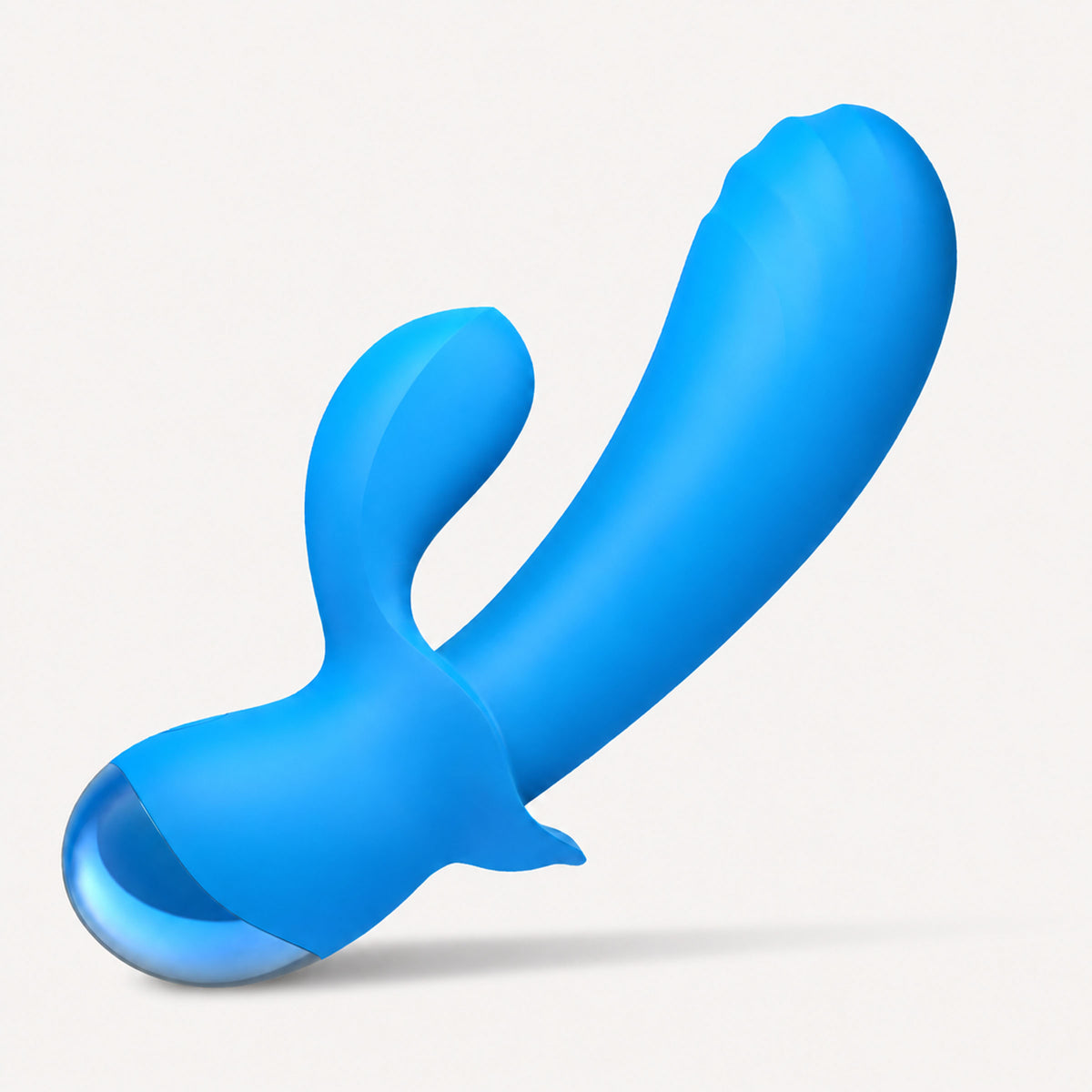 Flexible Thick Silicone Rabbit Vibrator (view 5)