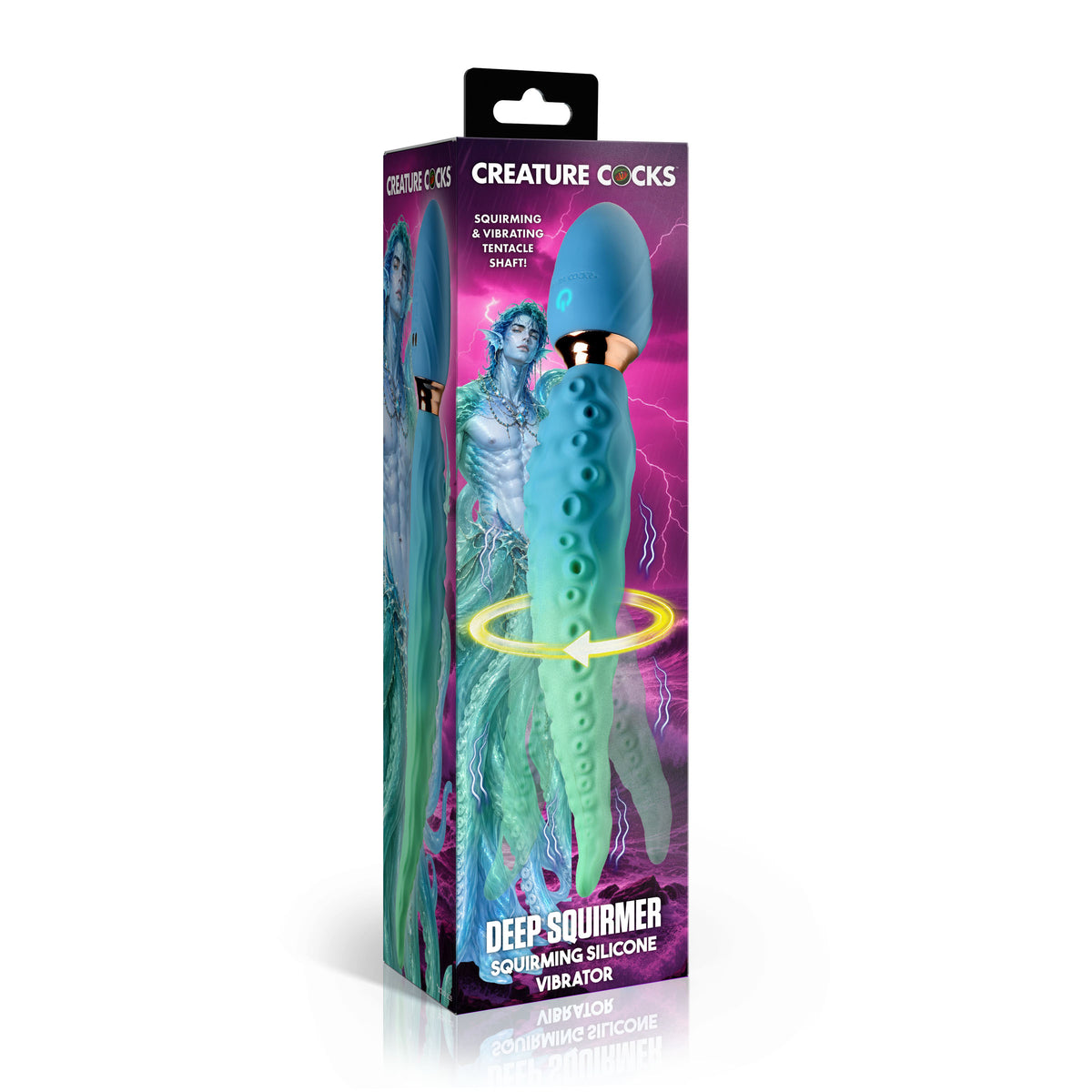 Deep Squirmer Squirming Silicone Vibrator (view 7)