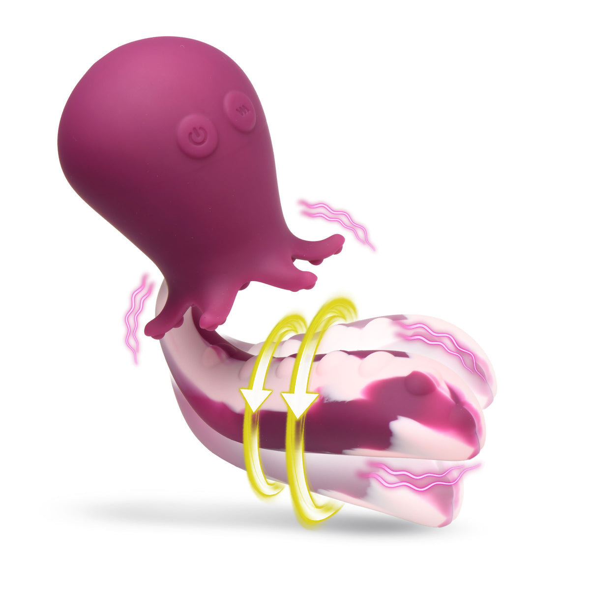 Deep Seeker Gyrating Octopus Vibrator (view 5)