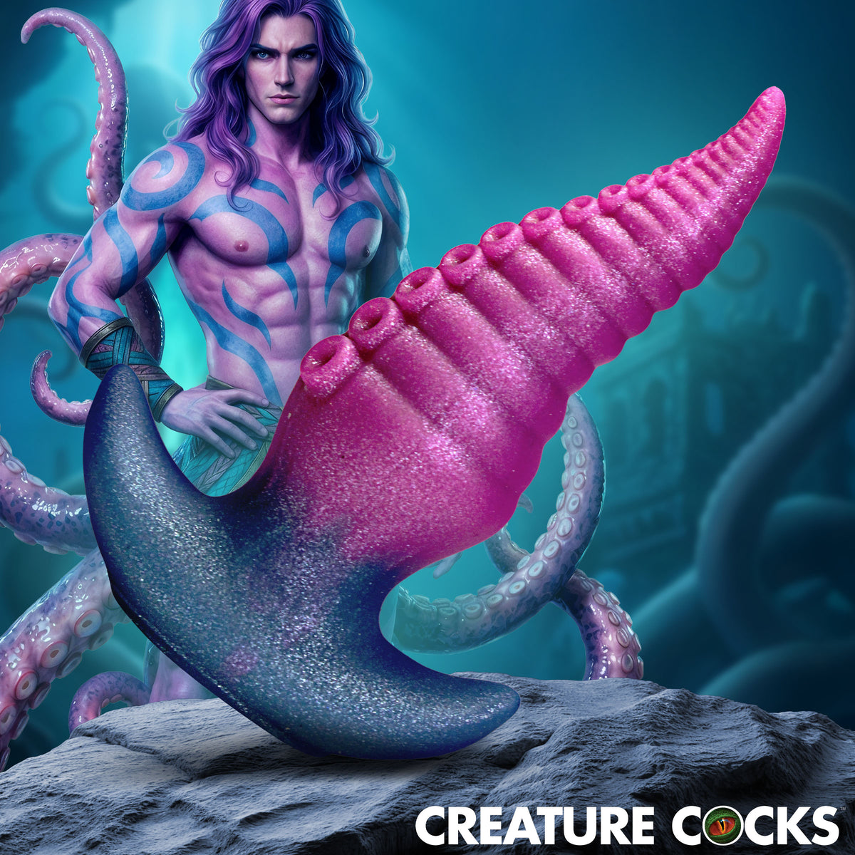 Plug-Topus Silicone Butt Plug, Silicone
